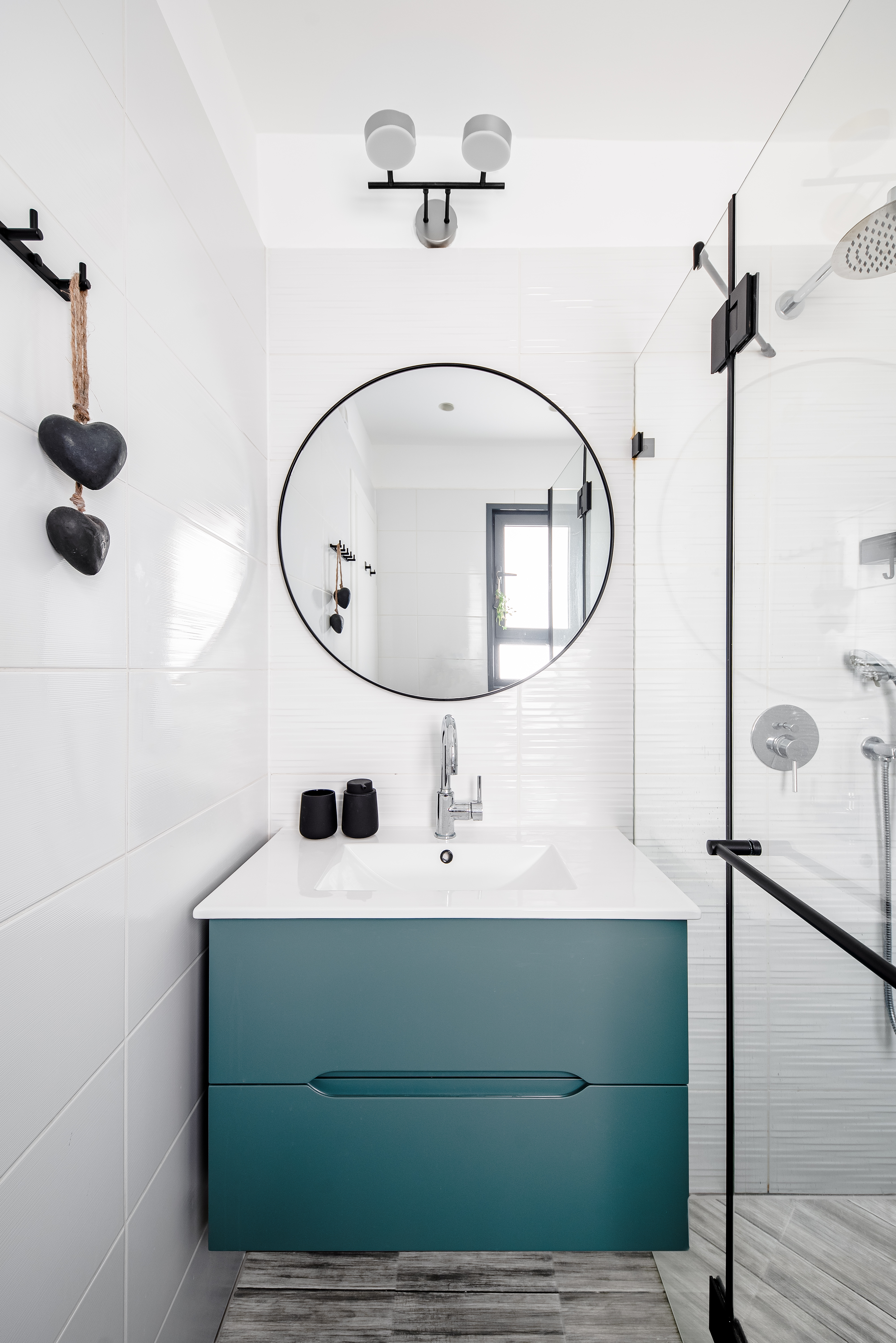 עיצוב פנים והלבשה לדירת קבלן ברחובות