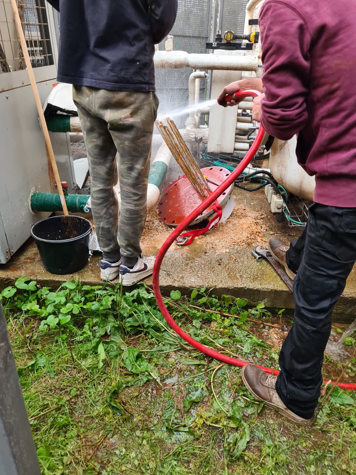 ניקוי וחיטוי מאגרי מים