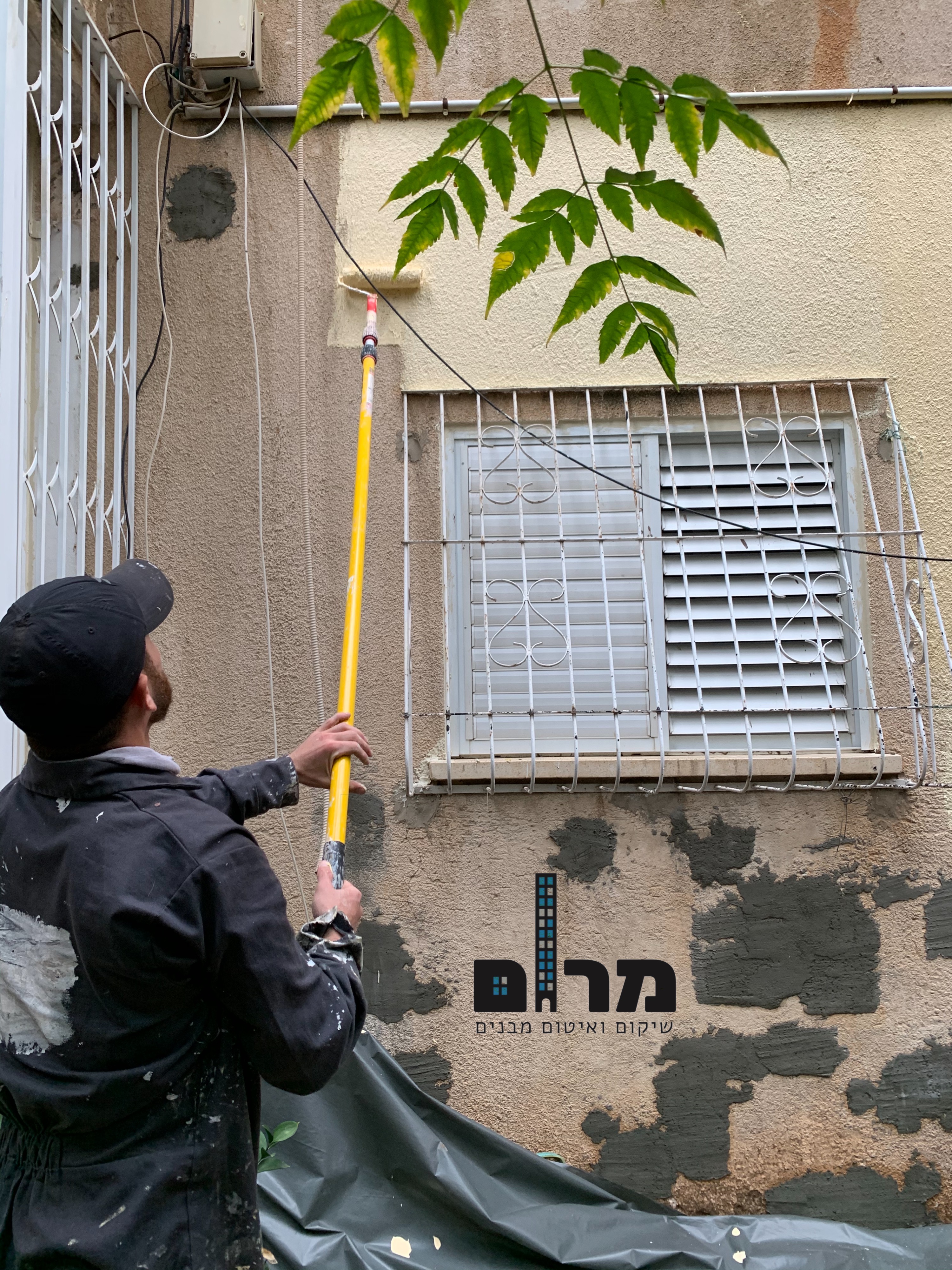 איטום קירות חיצוניים