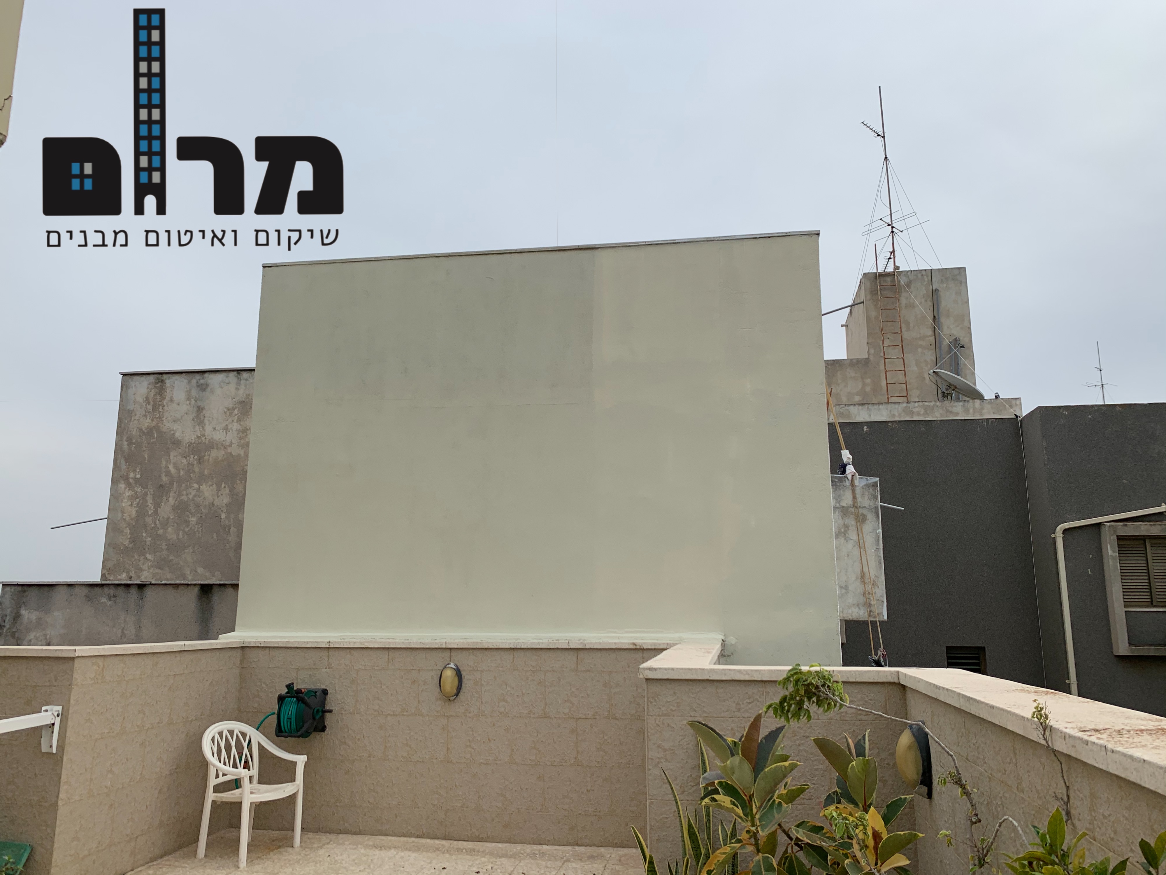 צביעת קירות חוץ