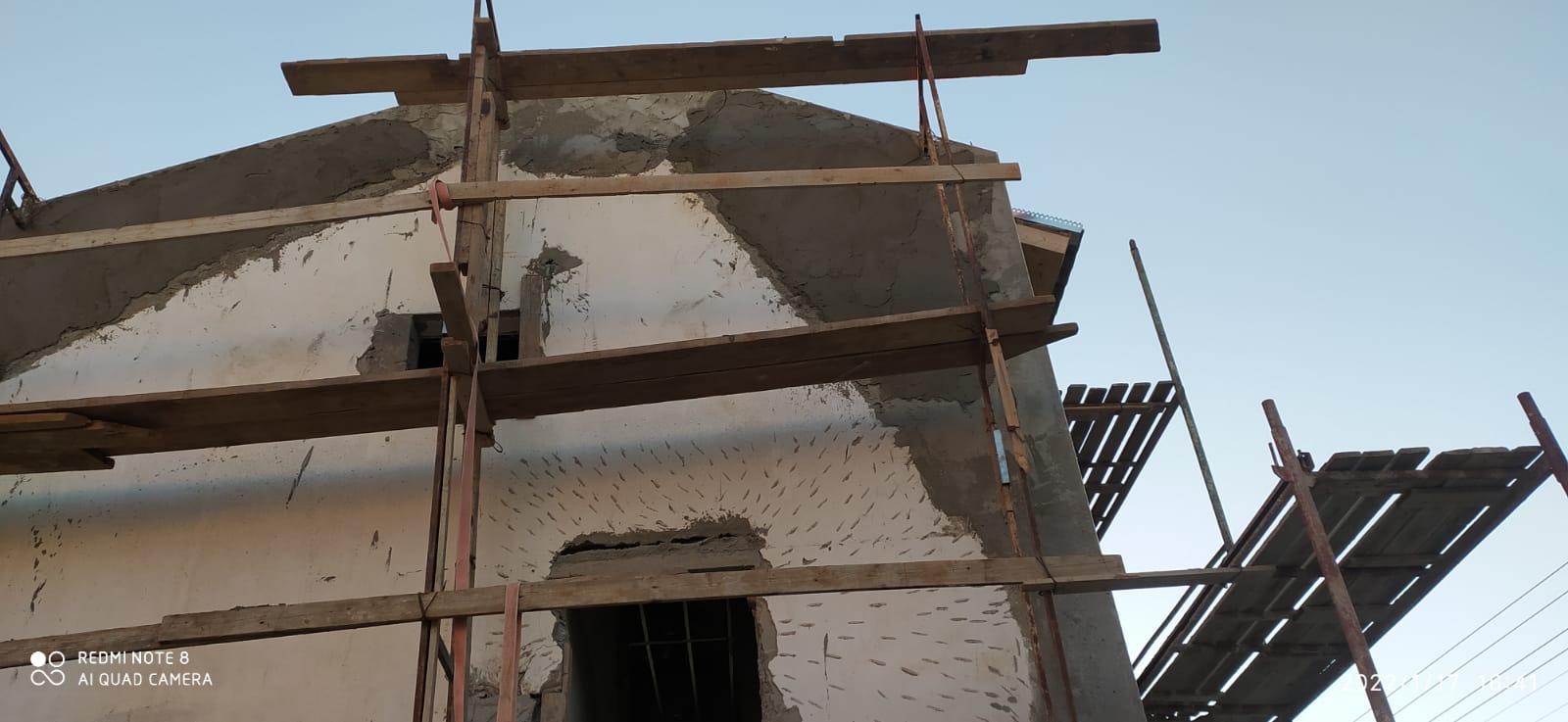 חיפוי וטייח קירות חוץ