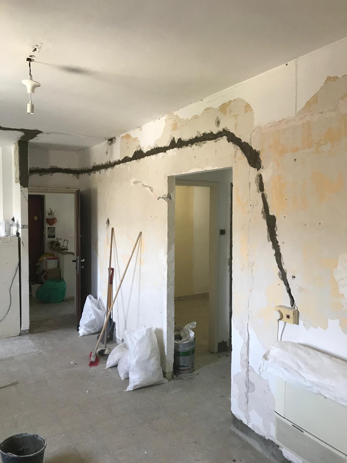 עבודת שיפוץ לפני ואחרי