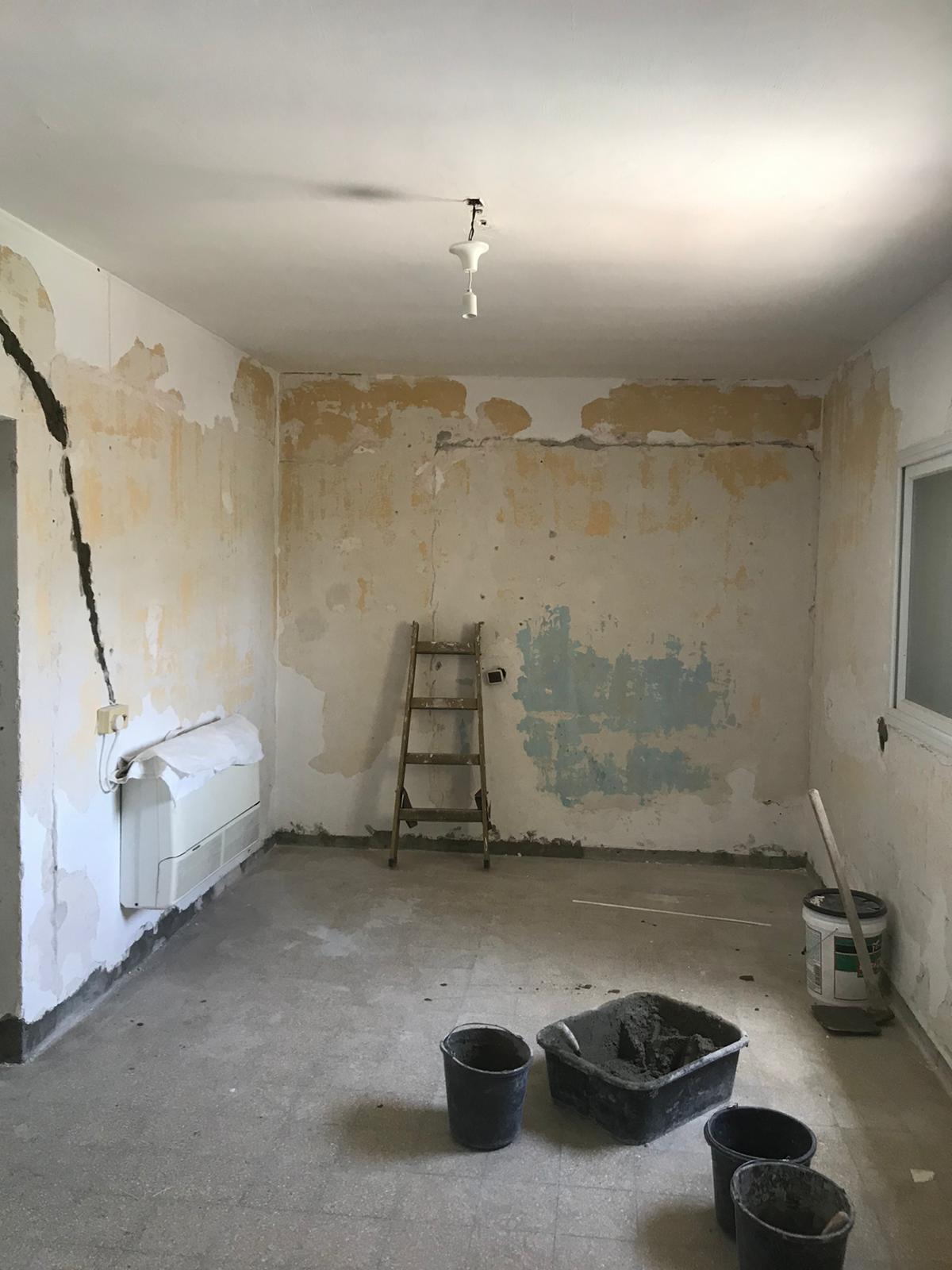 עבודת שיפוץ לפני ואחרי