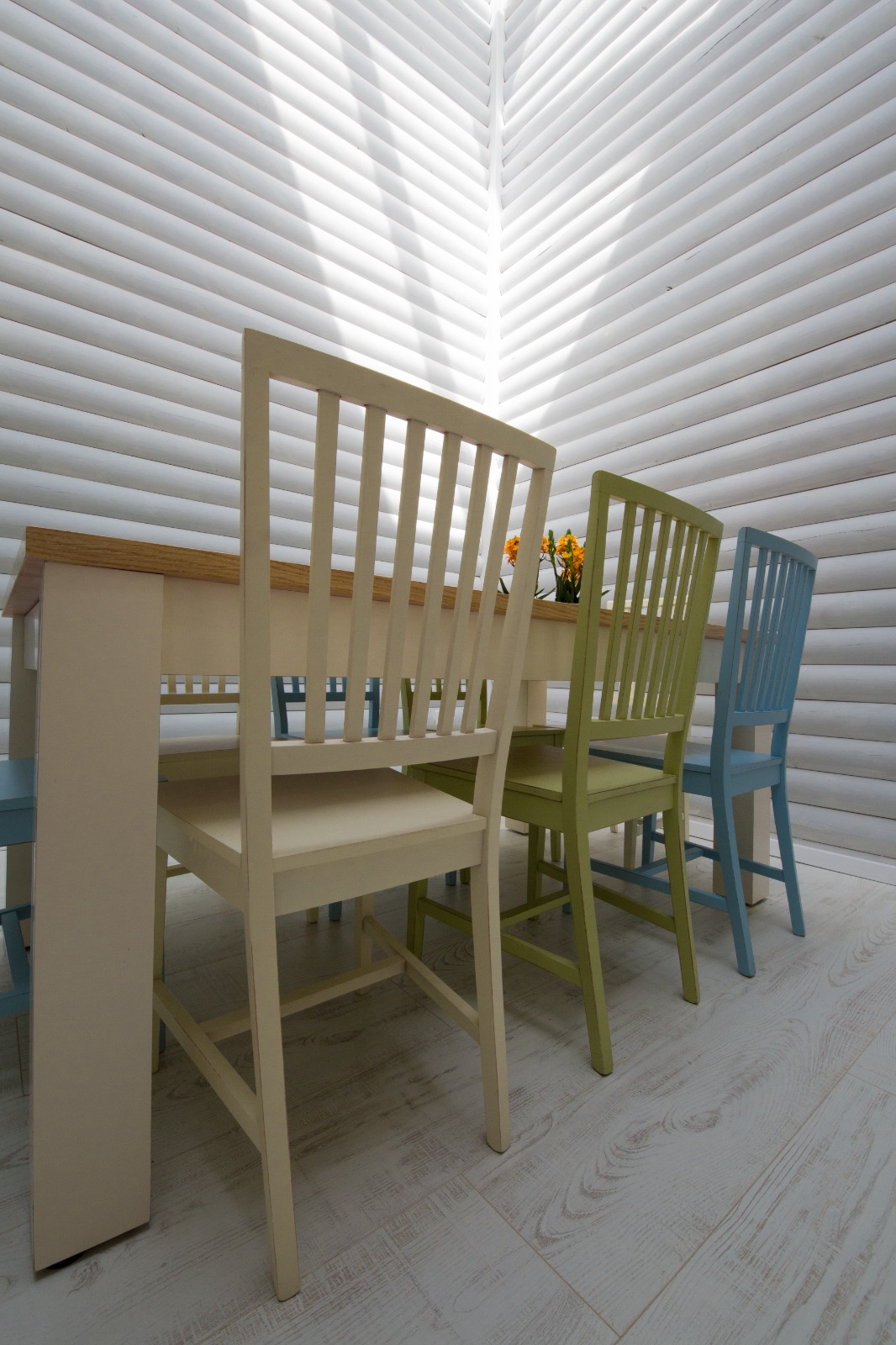 עיצוב מחדש של בית בנוי עץ