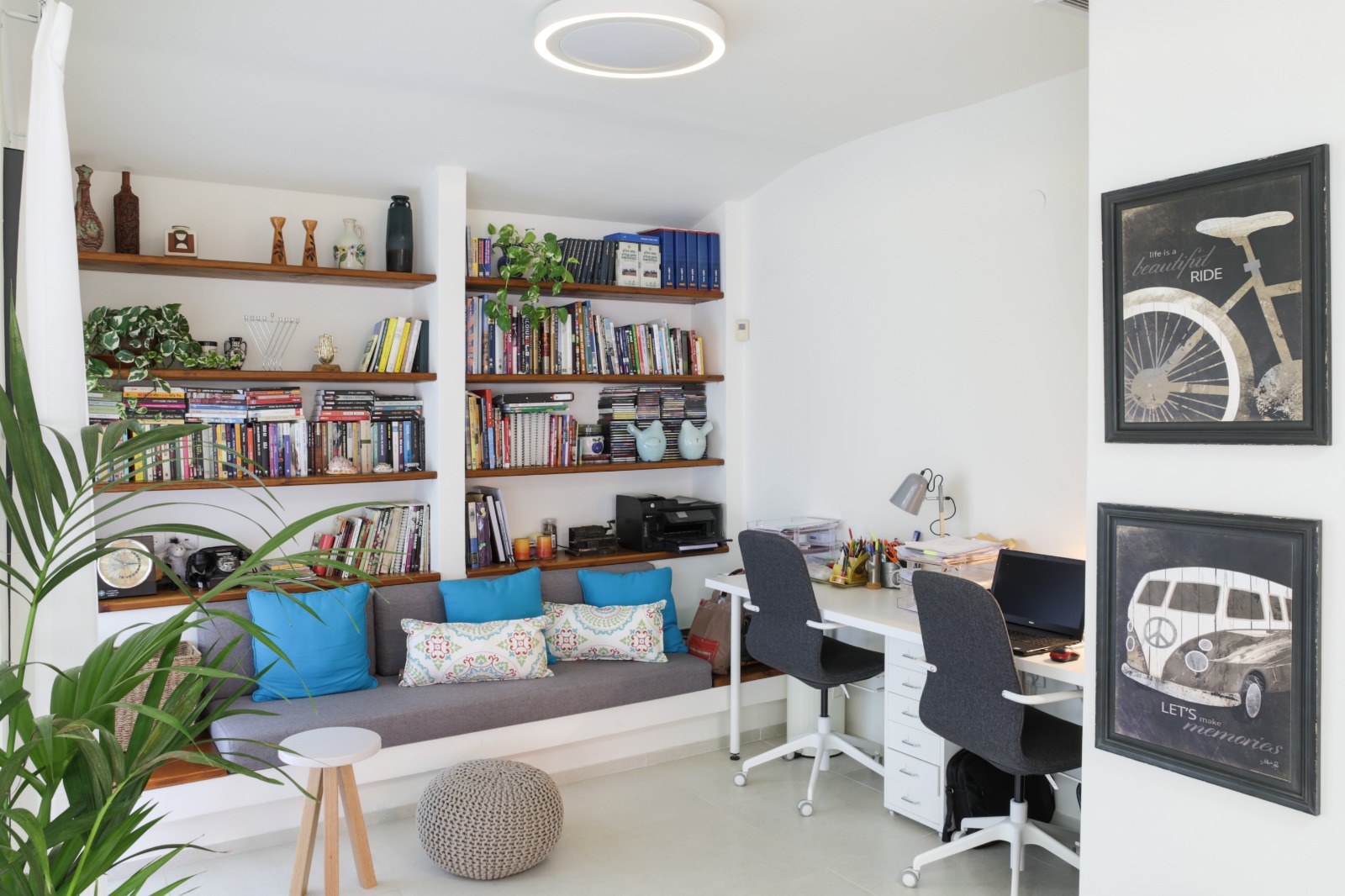 שיפוץ קומפלט של קומת הכניסה בבית פרטי