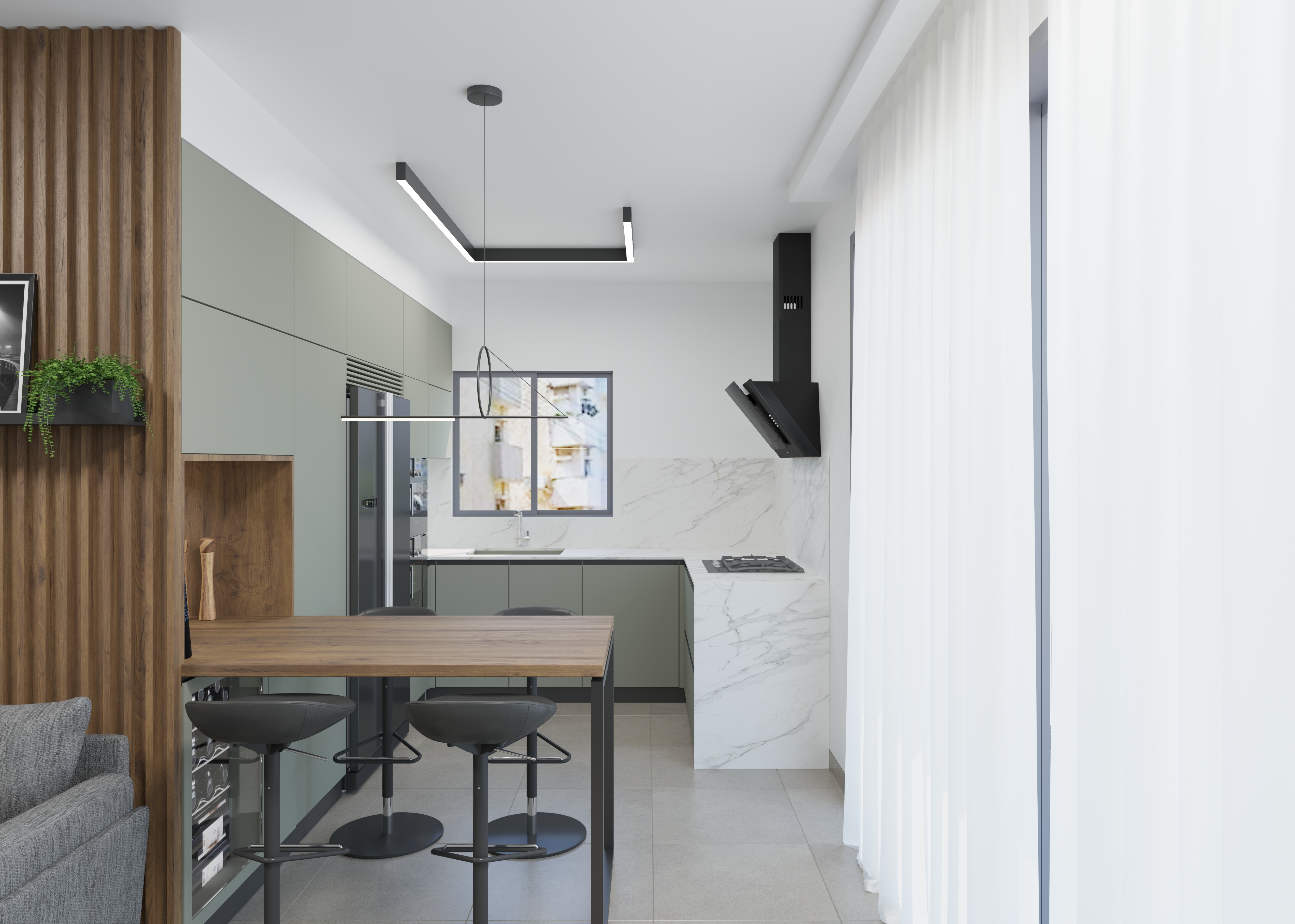 עיצוב ותכנון דירה ברמת גן