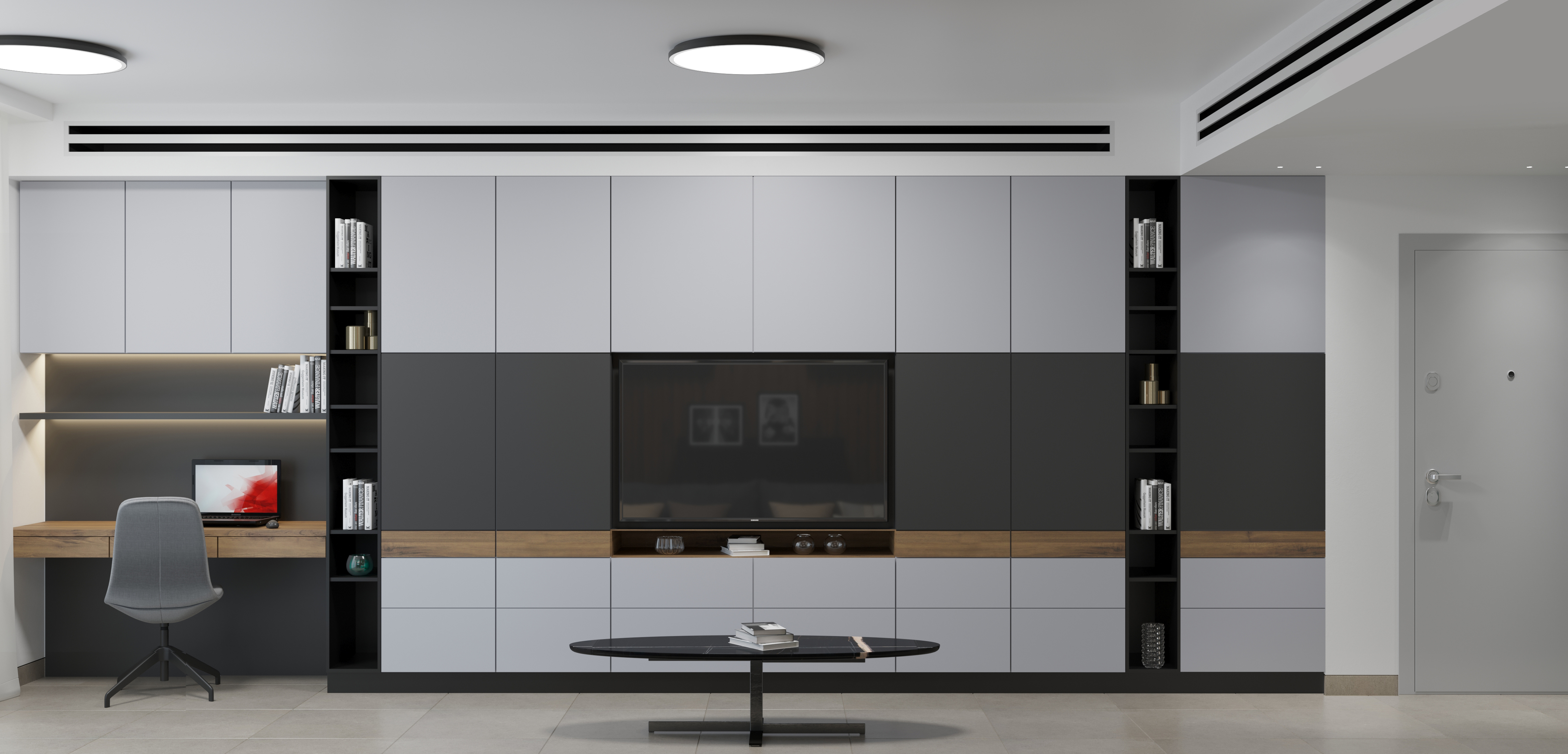 עיצוב ותכנון דירה ברמת גן