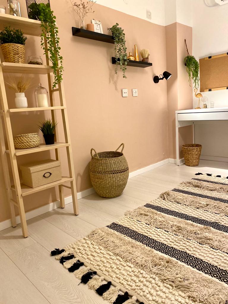 עיצוב חדר נערה בסגנון בוהו שיק