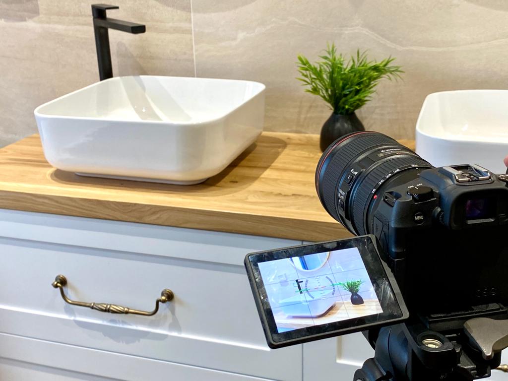 תכנון ועיצוב חדר רחצה שהיה קודם חדר ילדים