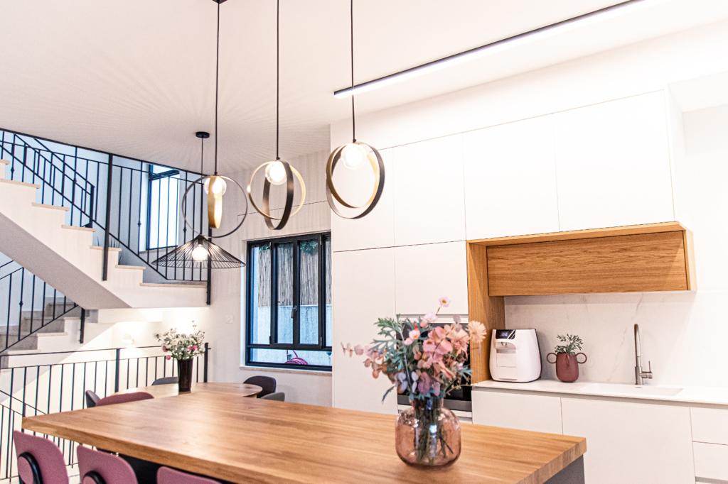 תכנון ועיצוב מטבח בבית פרטי