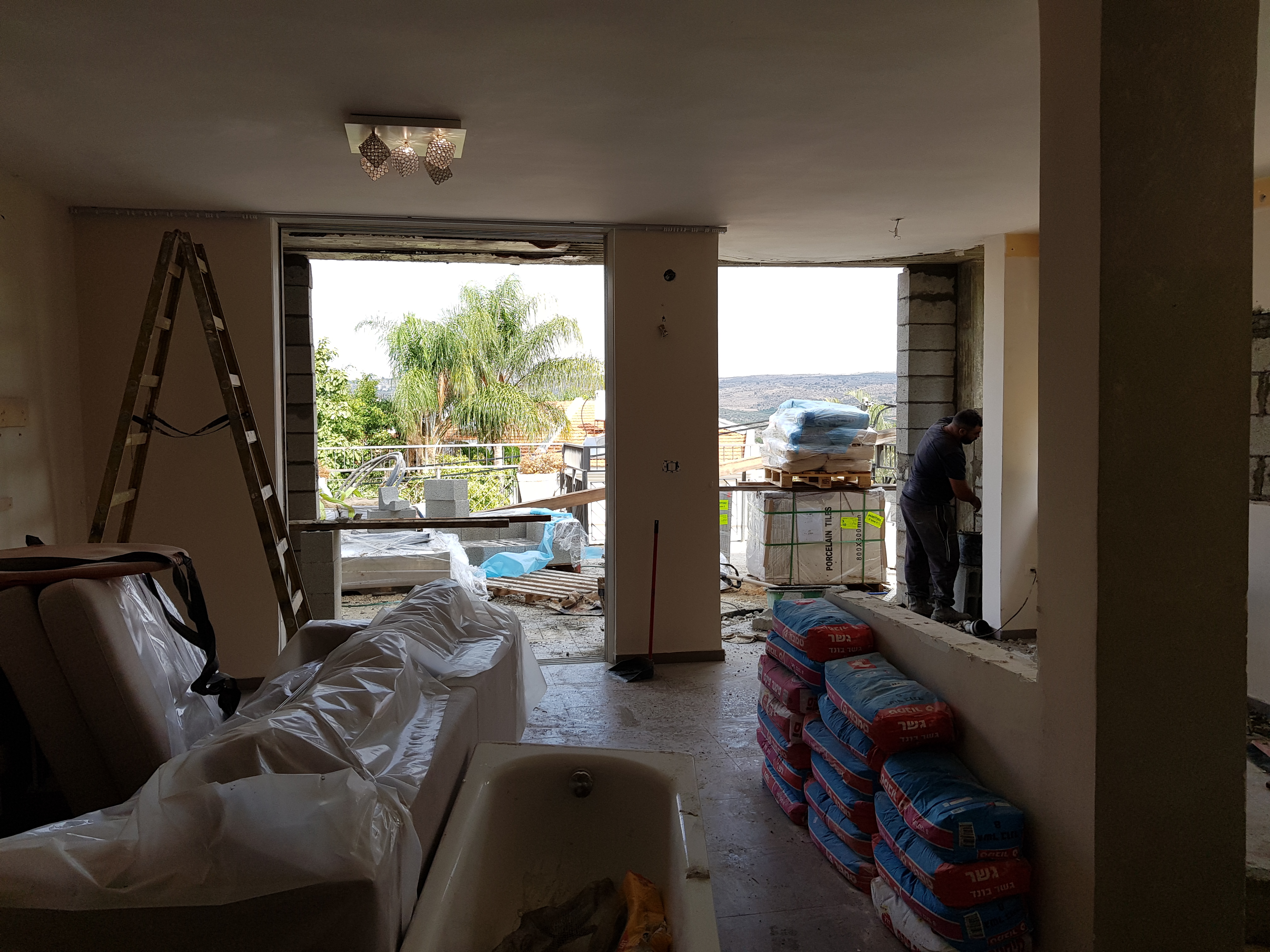 שיפוץ בית כללי אצל רן