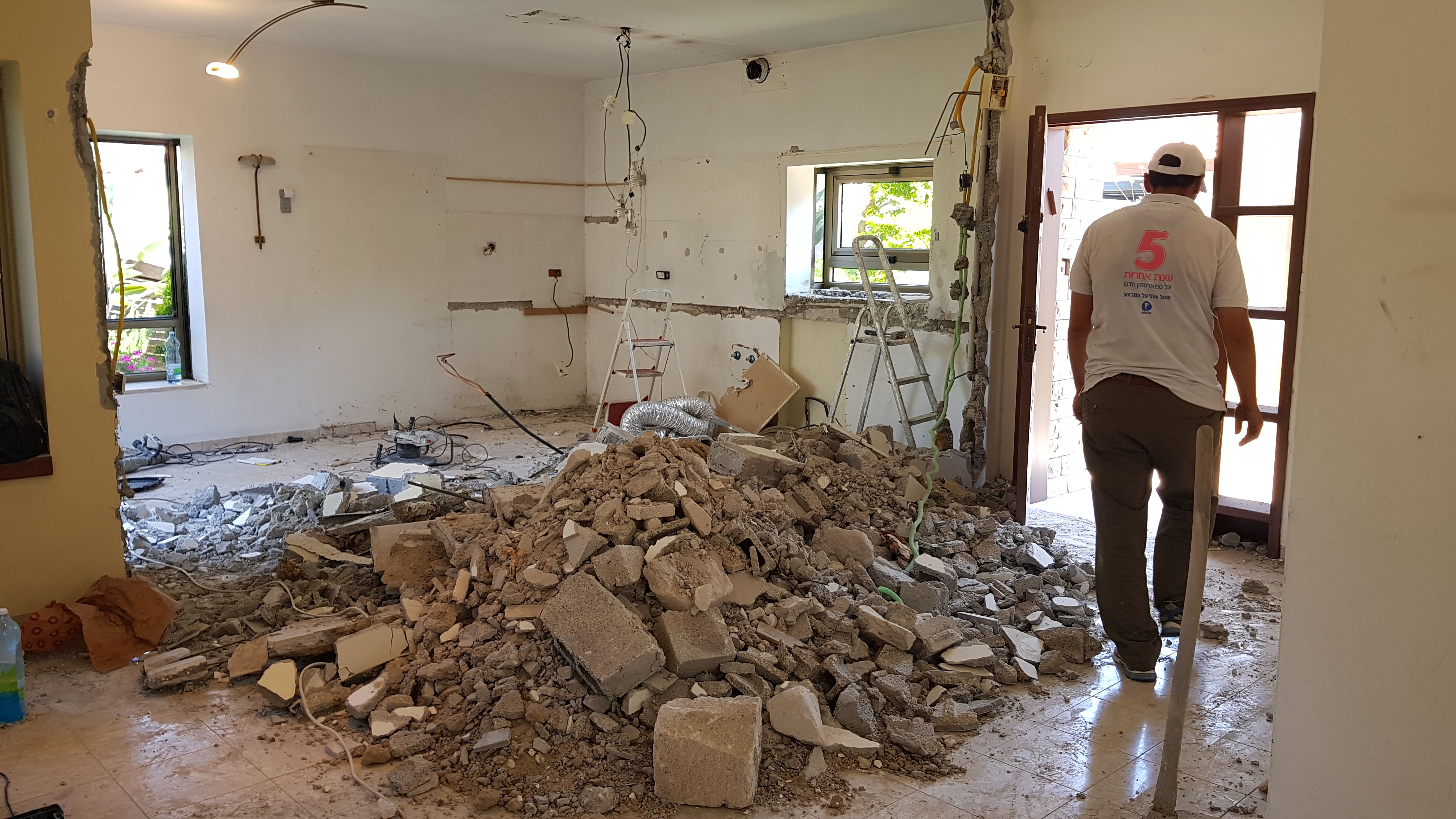 שיפוץ בית כללי אצל אסף