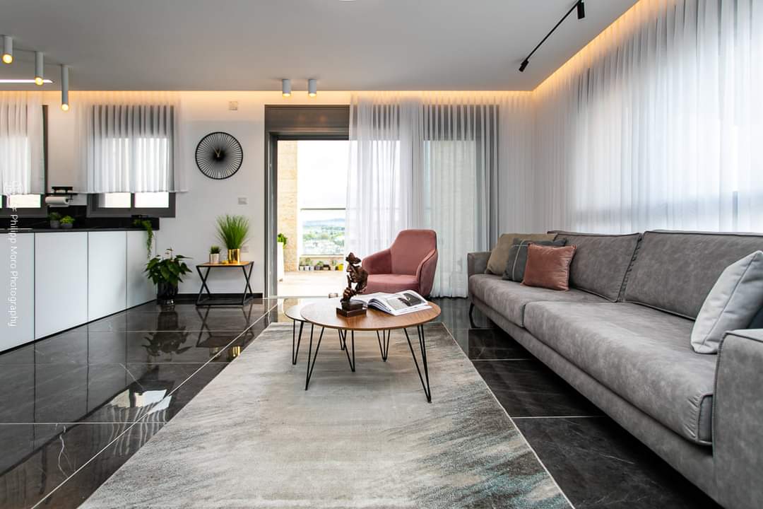 עיצוב פנים פנטהאוז בקריות