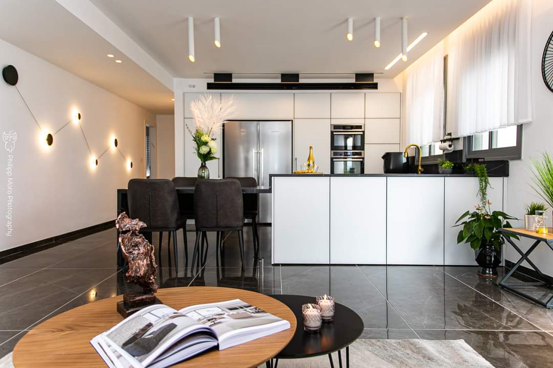 עיצוב פנים פנטהאוז בקריות