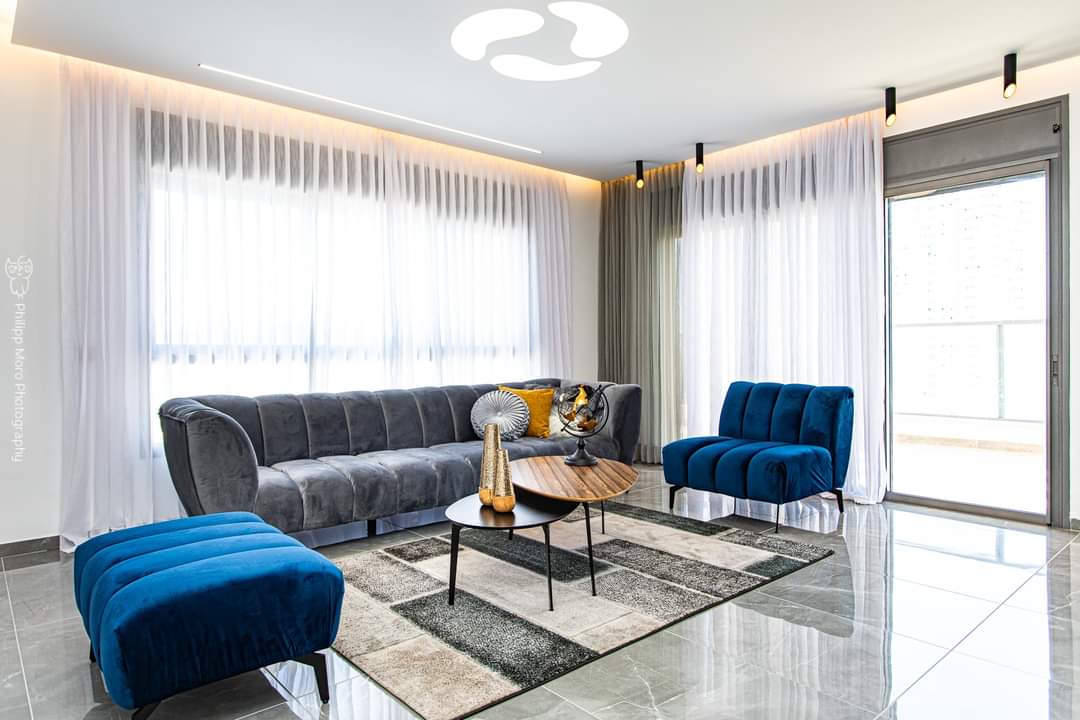 עיצוב דירת קבלן במוצקין