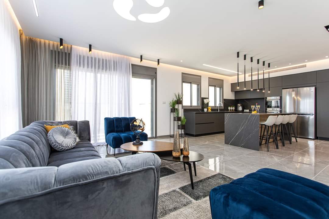 עיצוב דירת קבלן במוצקין