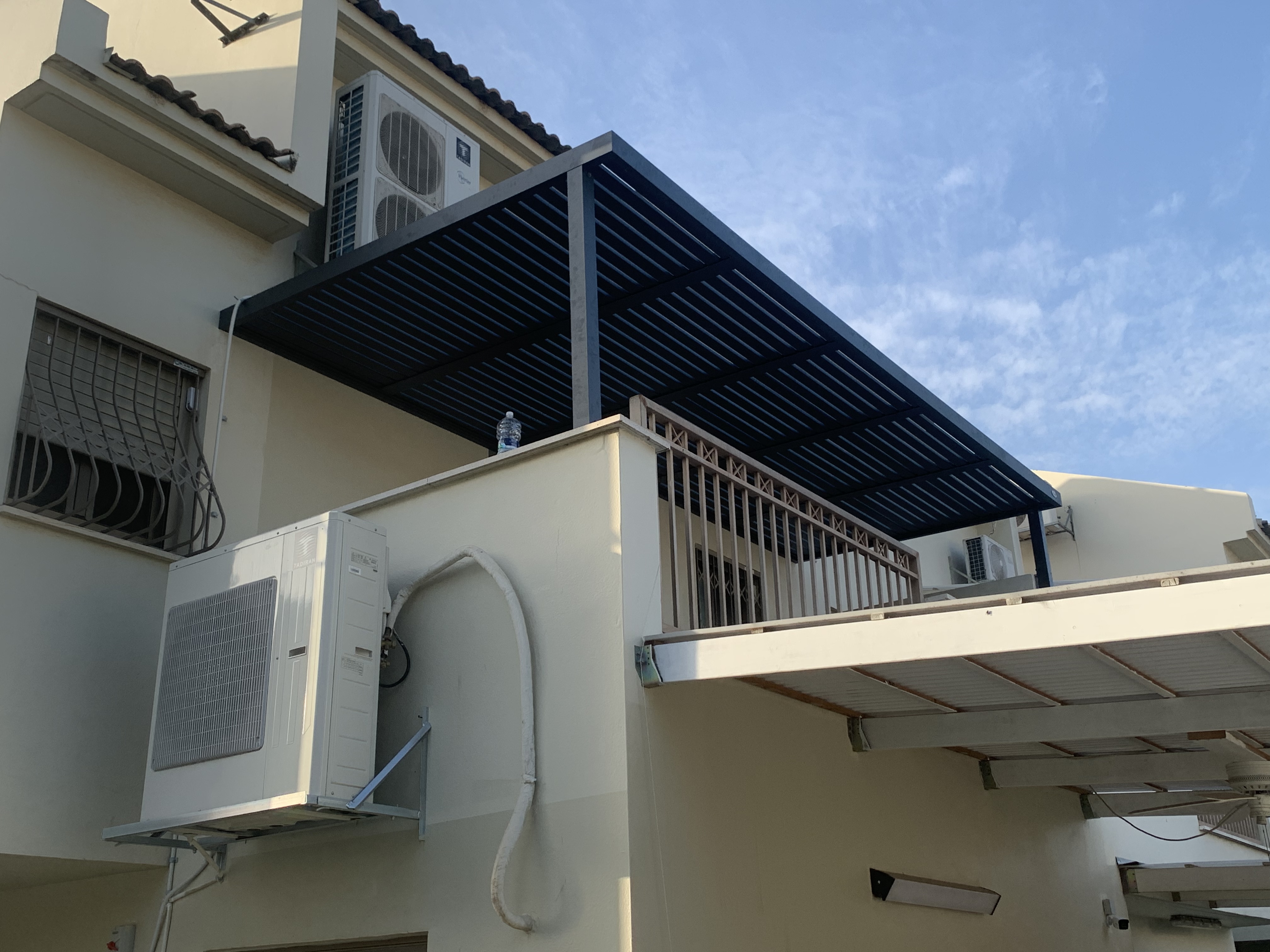 ‏עבודות פרגולות אלומיניום