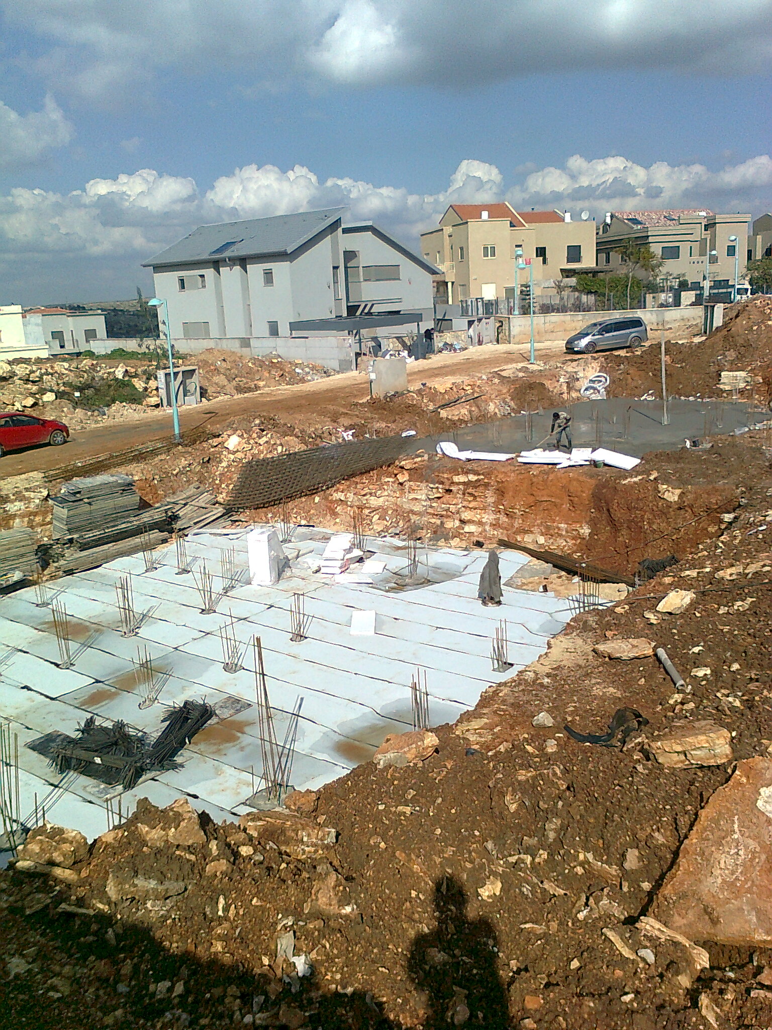 בנייה מאפס עד גמר של וילה