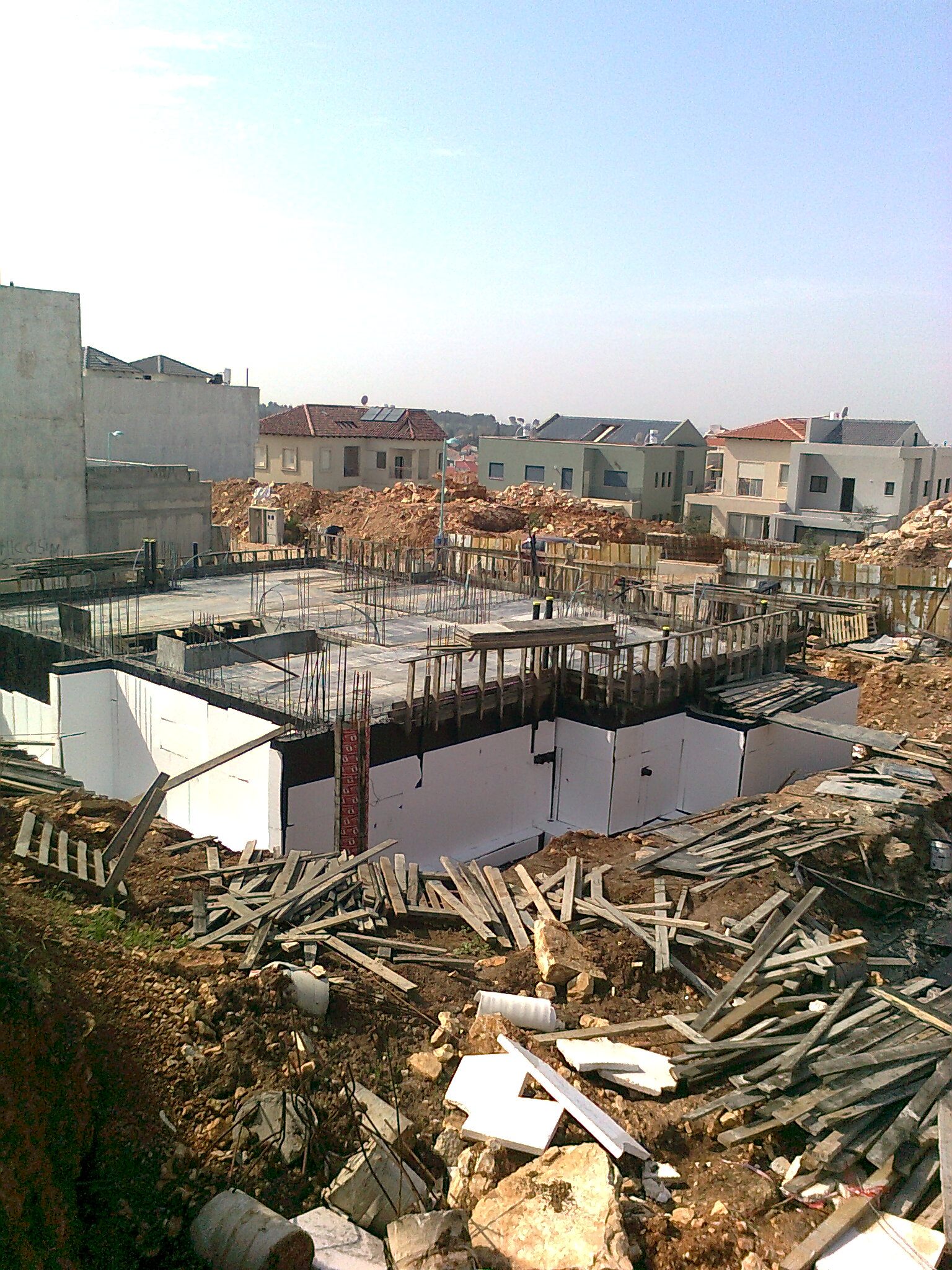 בנייה מאפס עד גמר של וילה