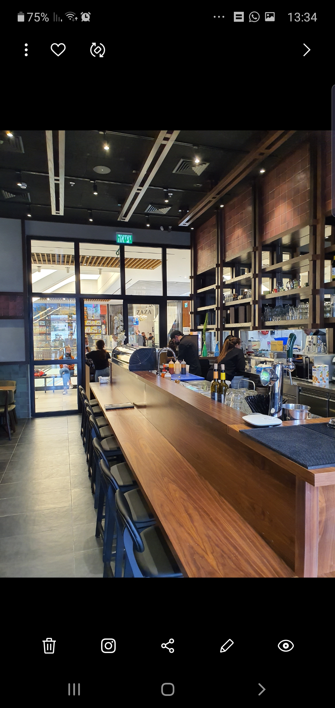 שיפוץ קומפלט של מסעדת אושי אושי בחולון