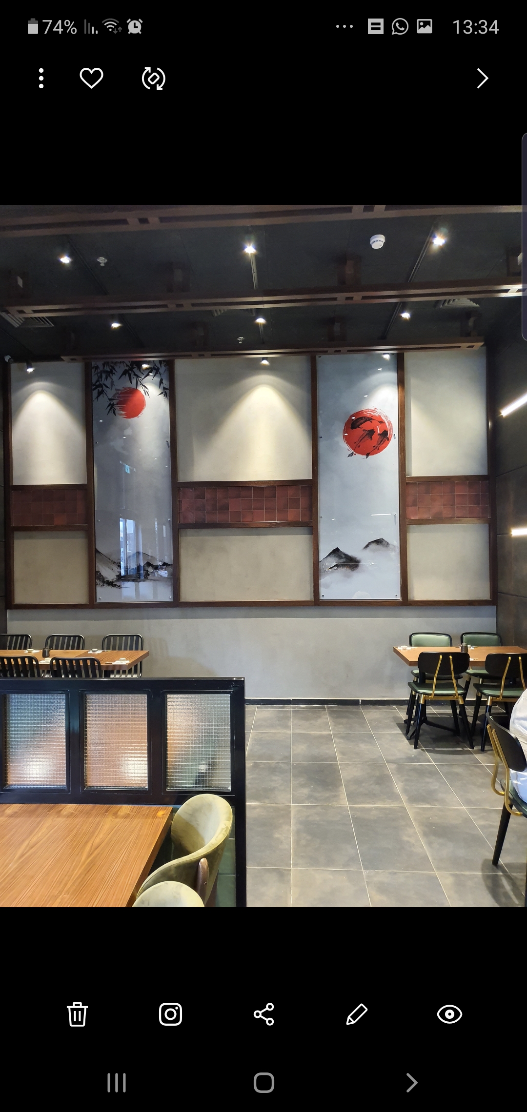 שיפוץ קומפלט של מסעדת אושי אושי בחולון