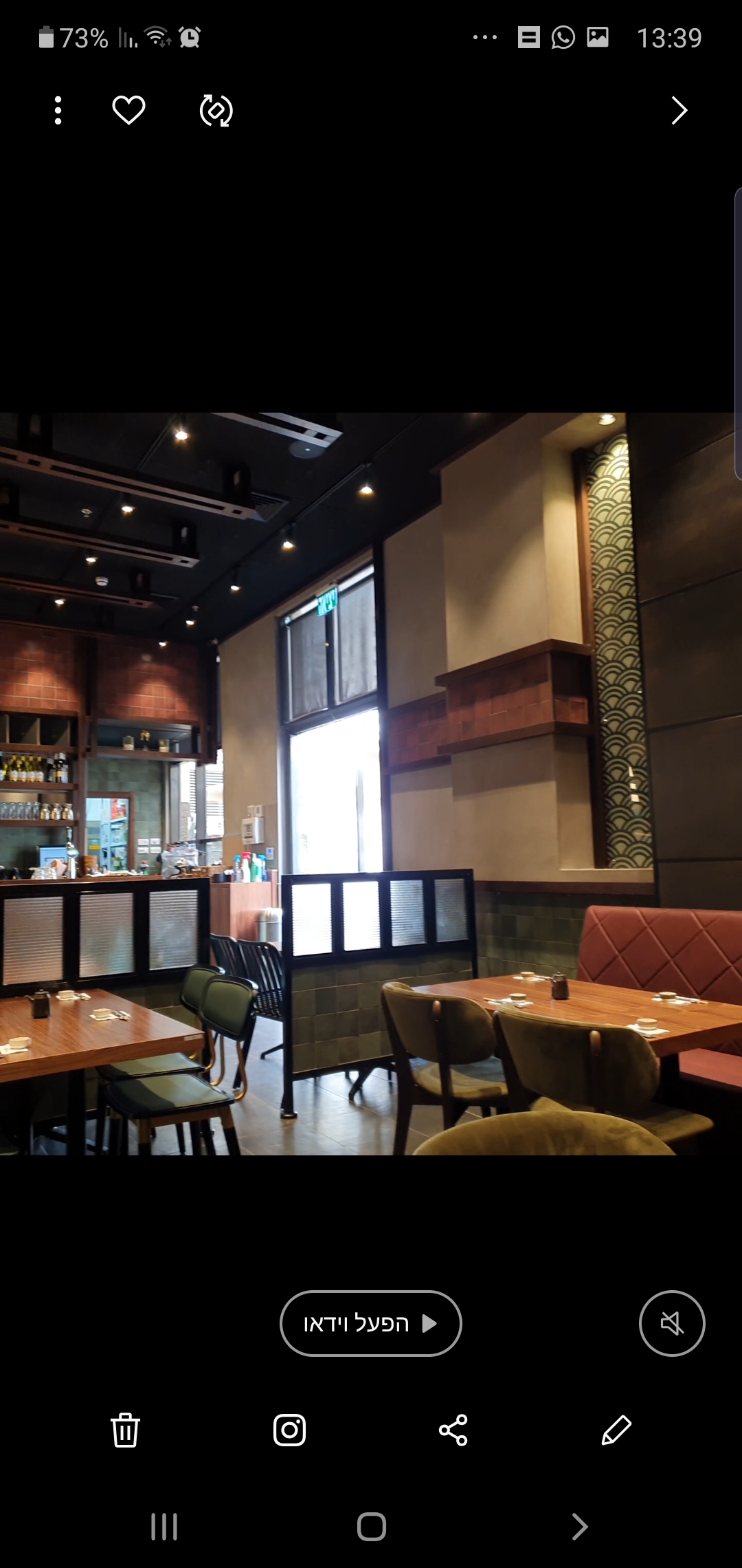 שיפוץ קומפלט של מסעדת אושי אושי בחולון