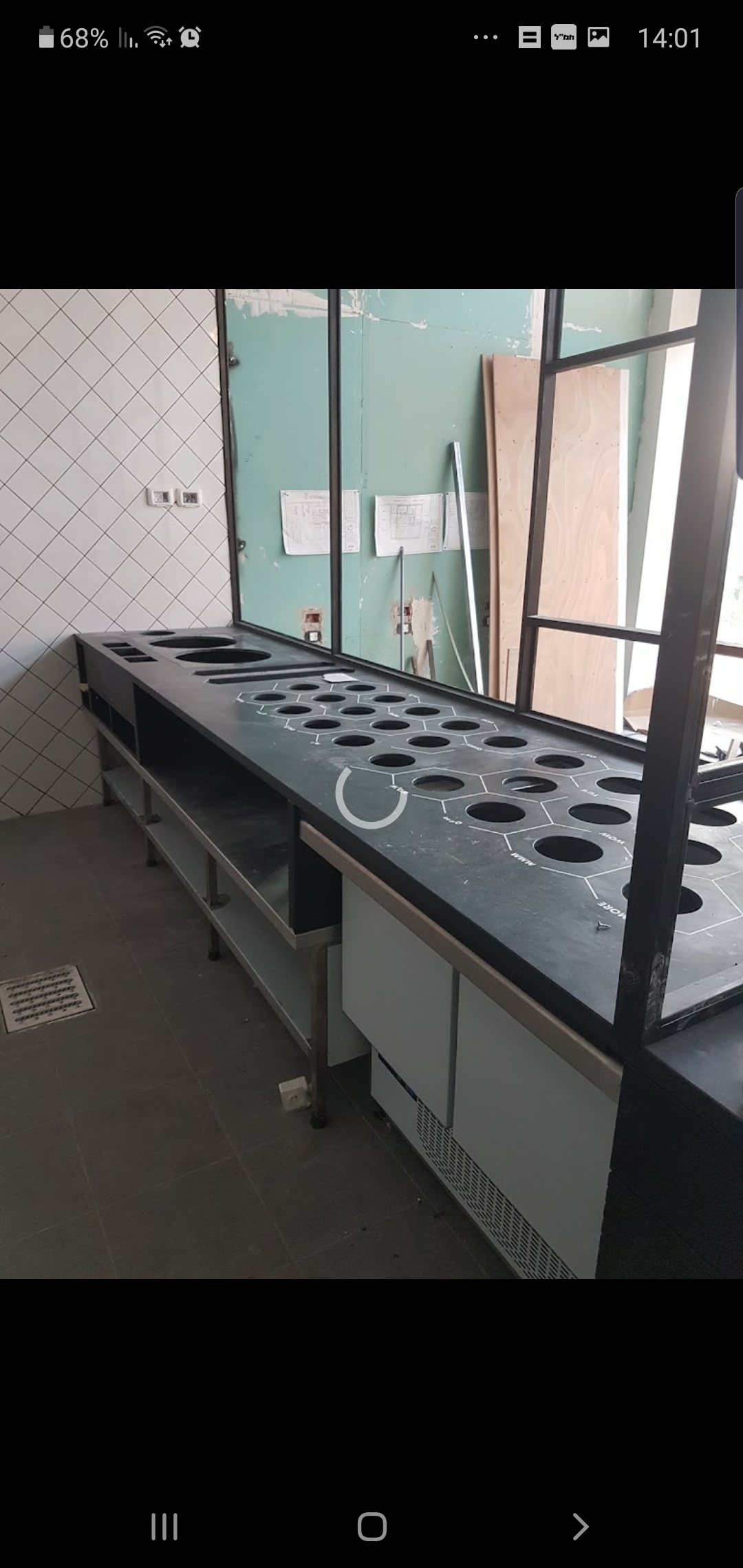 שיפוץ גלידריה גלידיום ראשון לציון