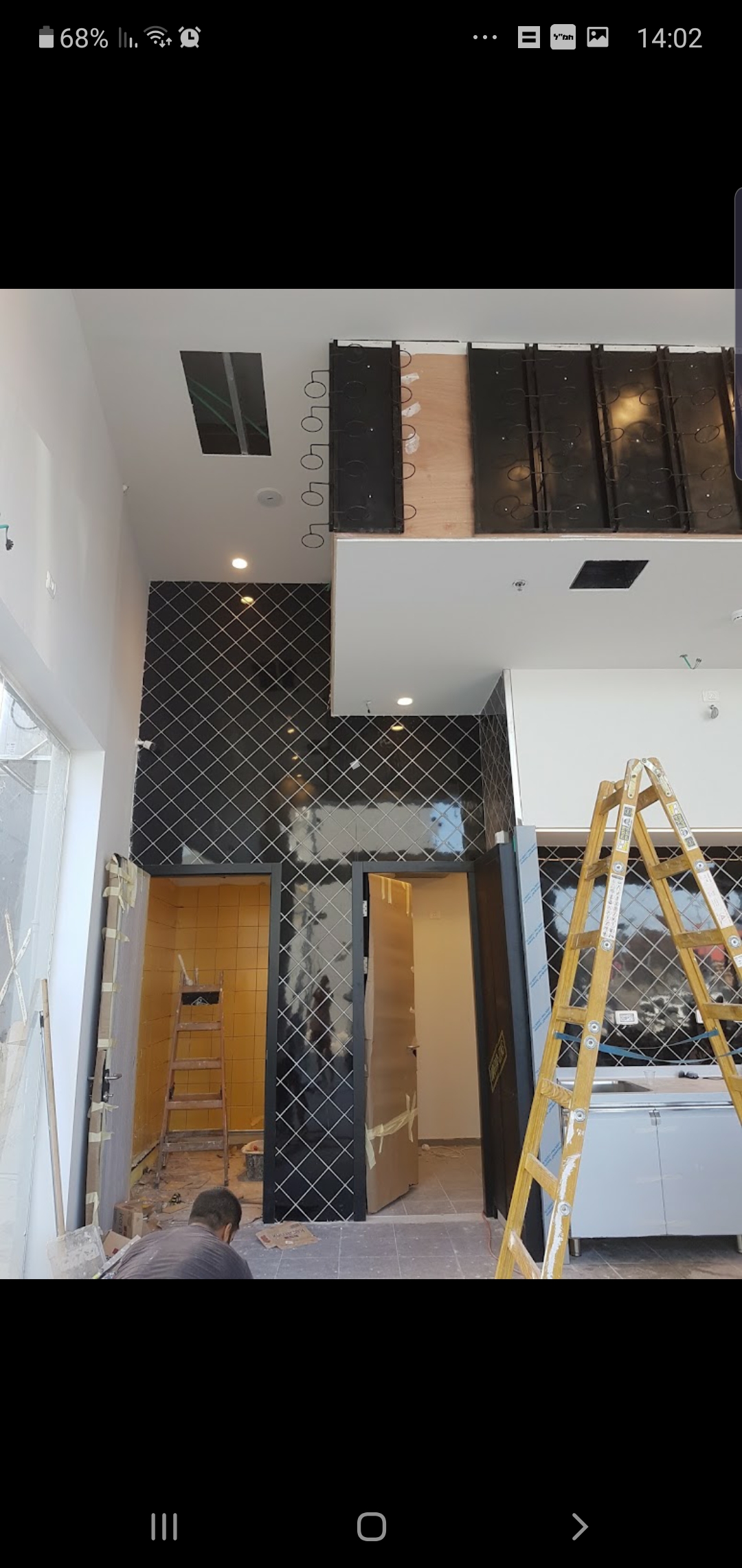 שיפוץ גלידריה גלידיום ראשון לציון