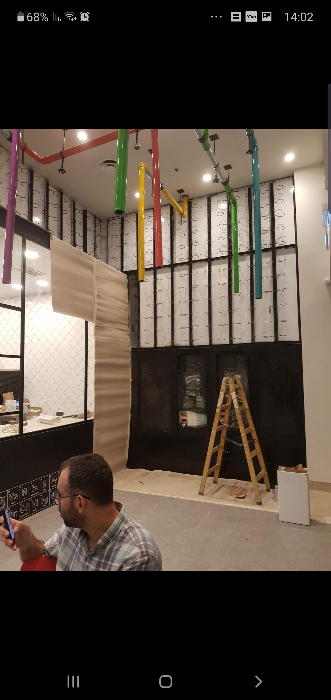 שיפוץ גלידריה גלידיום ראשון לציון