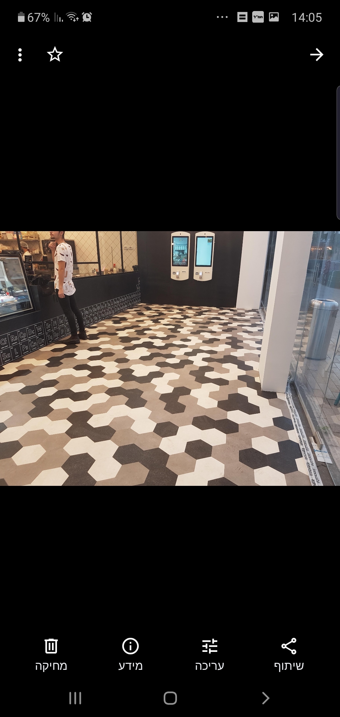 שיפוץ גלידריה גלידיום ראשון לציון