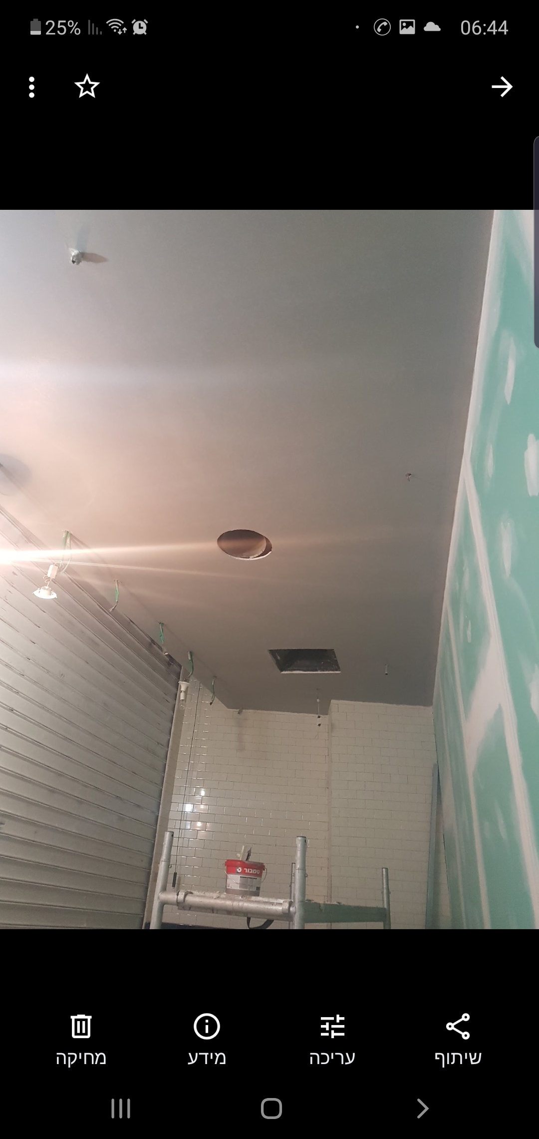 שיפוץ גלידריה לגופרה קרית ביאליק