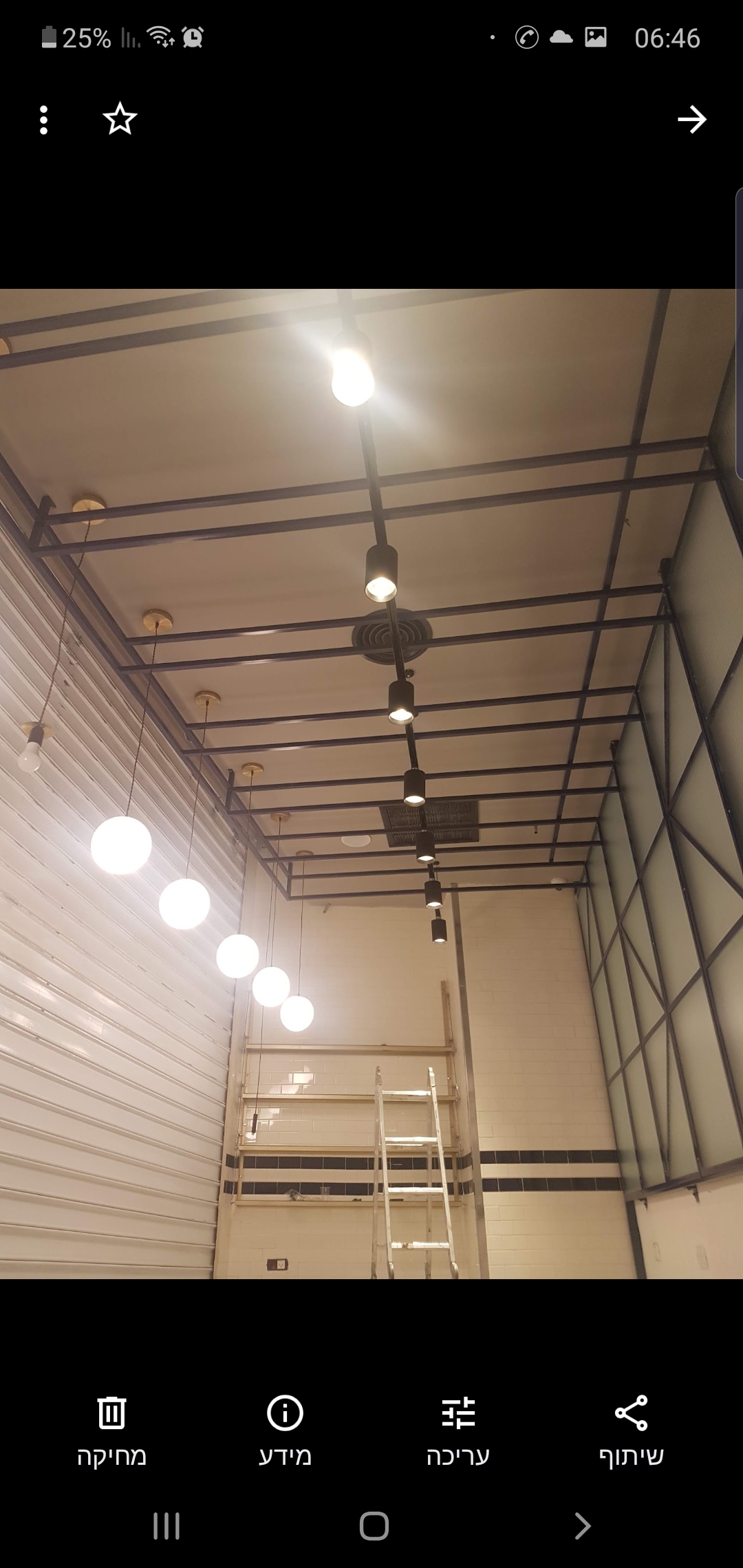 שיפוץ גלידריה לגופרה קרית ביאליק