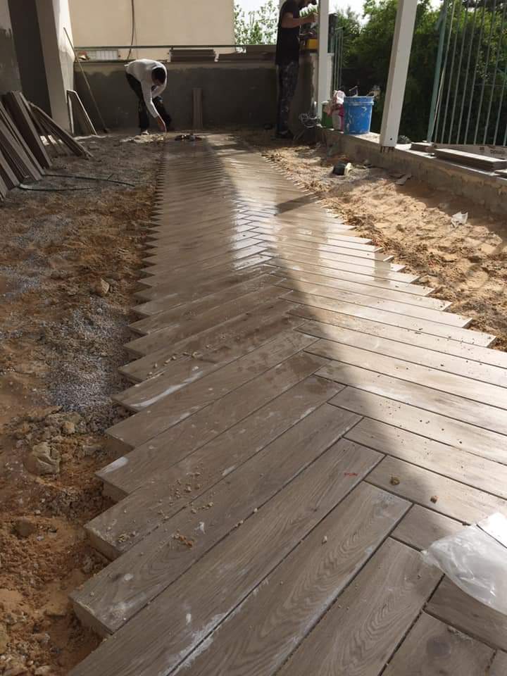 עבודות ריצוף