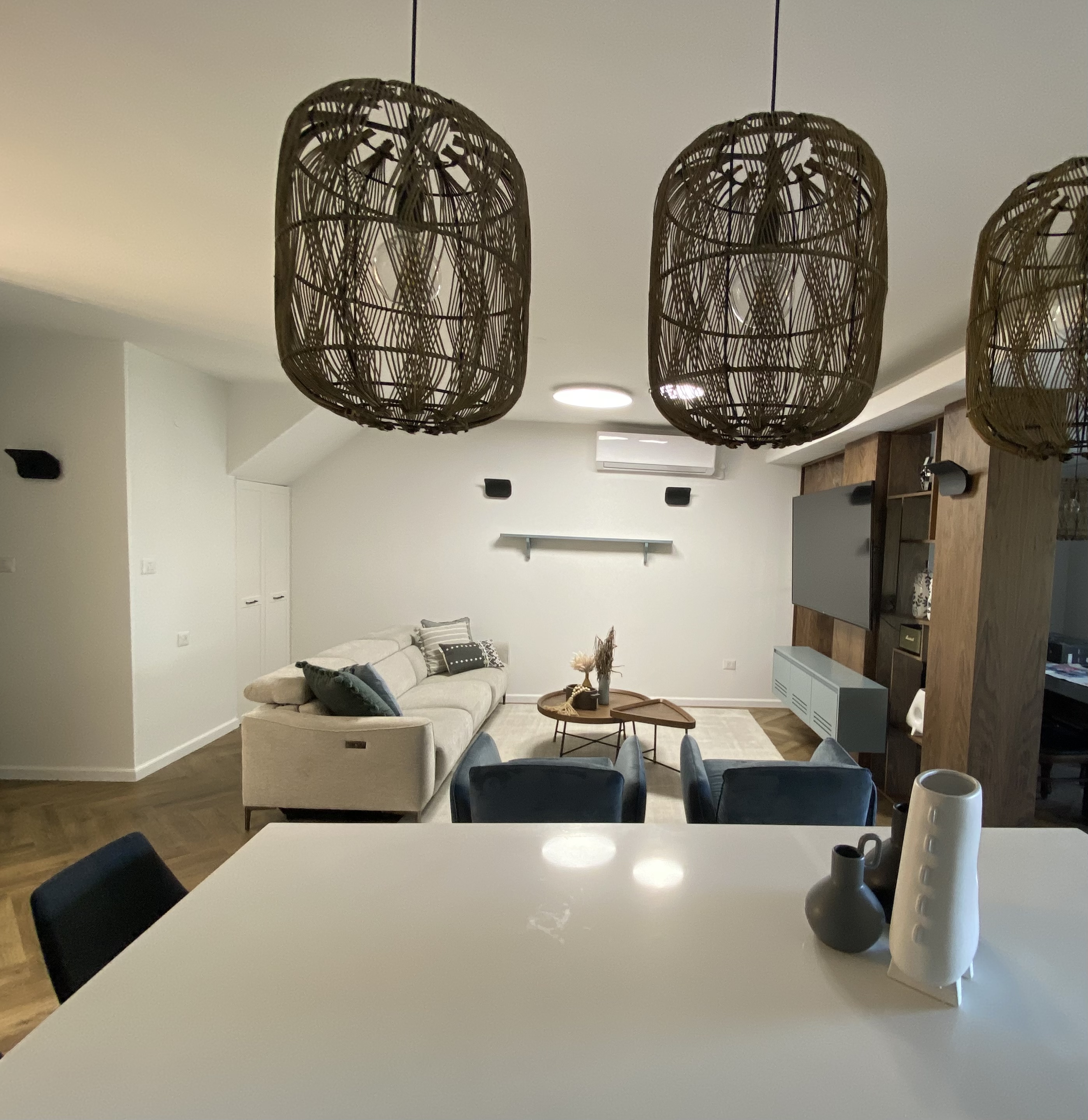 עיצוב פנים לדירת גן במרכז