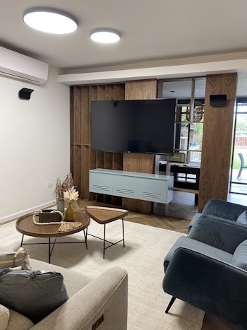 עיצוב פנים לדירת גן במרכז