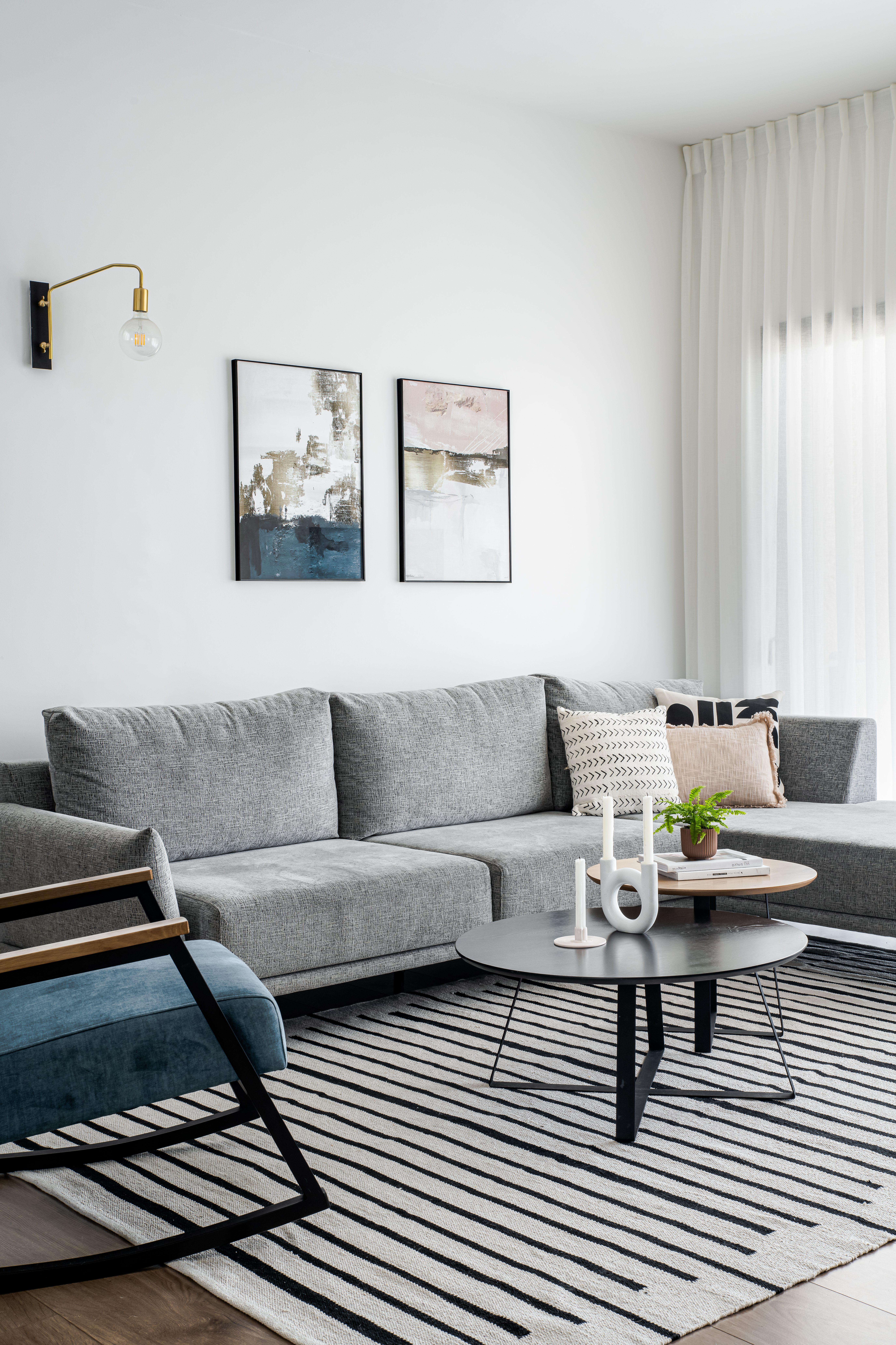 עיצוב פנים והלבשת פנטהאוז במודיעין