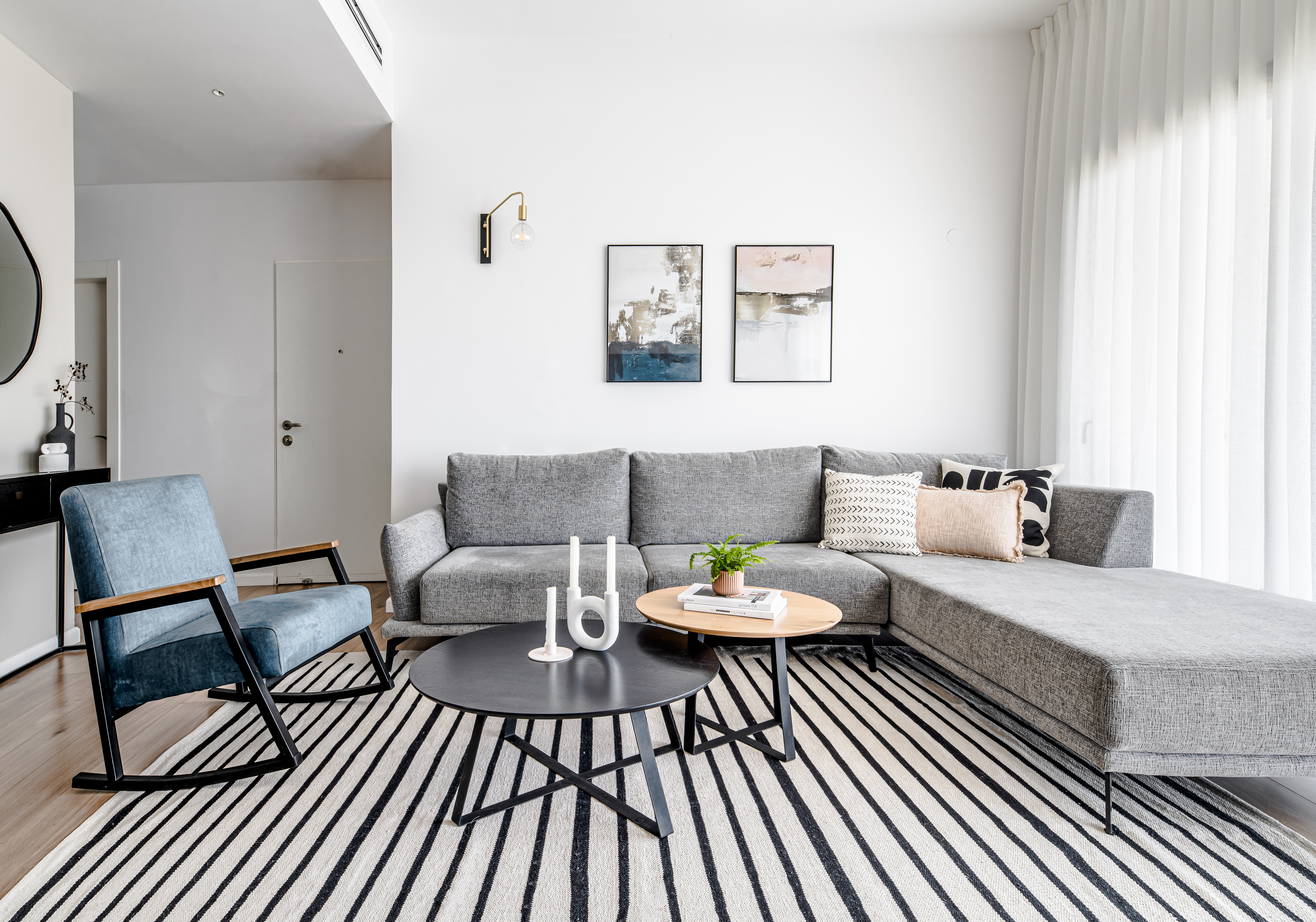 עיצוב פנים והלבשת פנטהאוז במודיעין