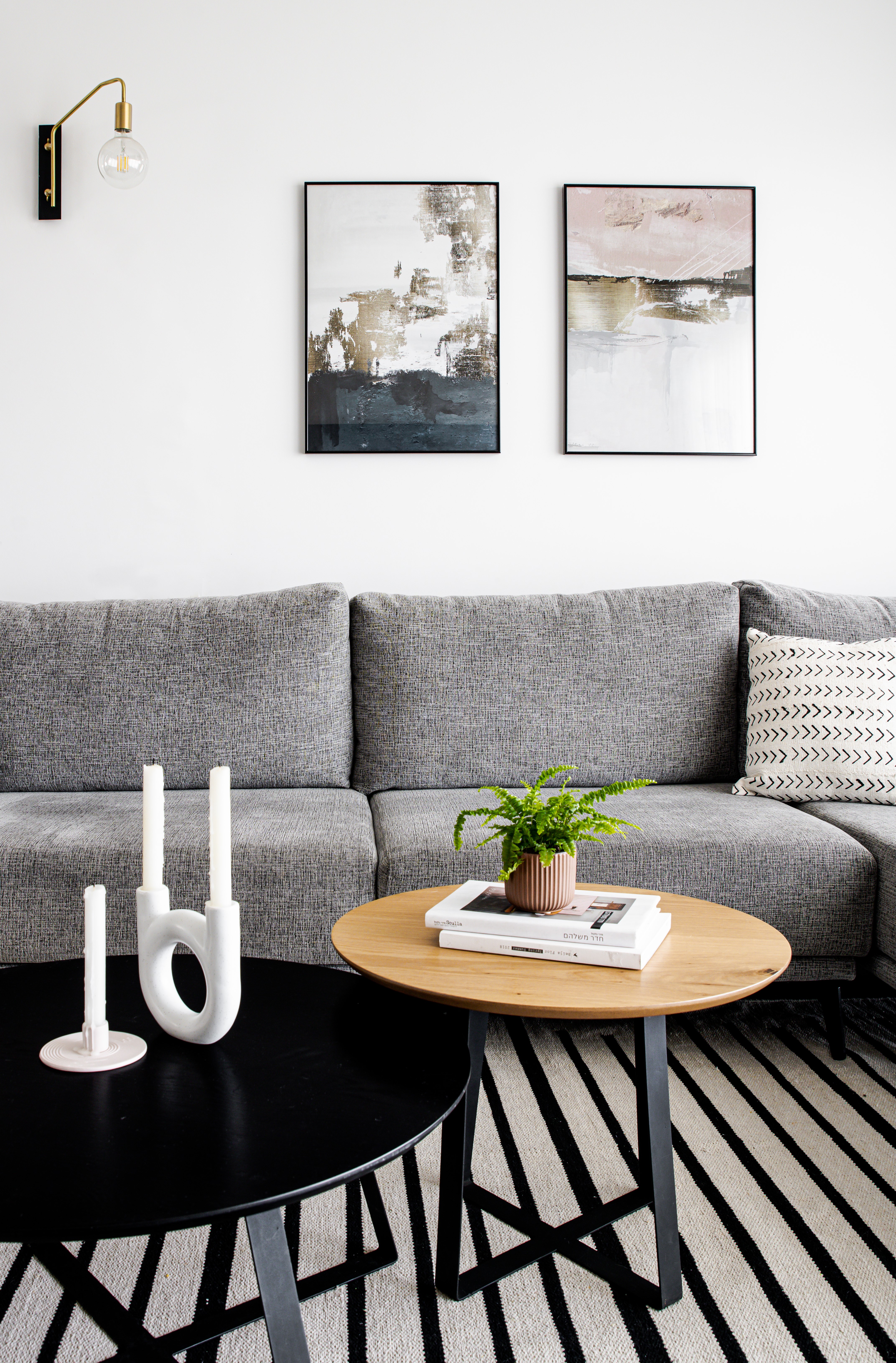 עיצוב פנים והלבשת פנטהאוז במודיעין