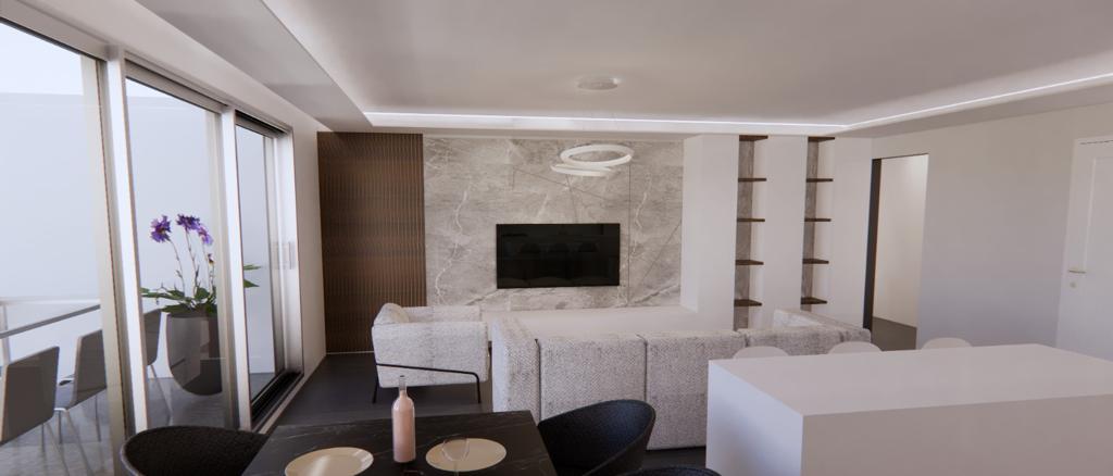 תכנון ועיצוב דירה 5 חד' בנתניה