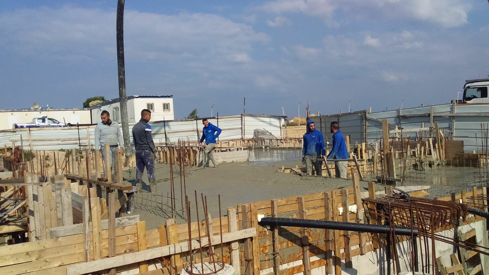 עבודות בטון קונבנציונליות