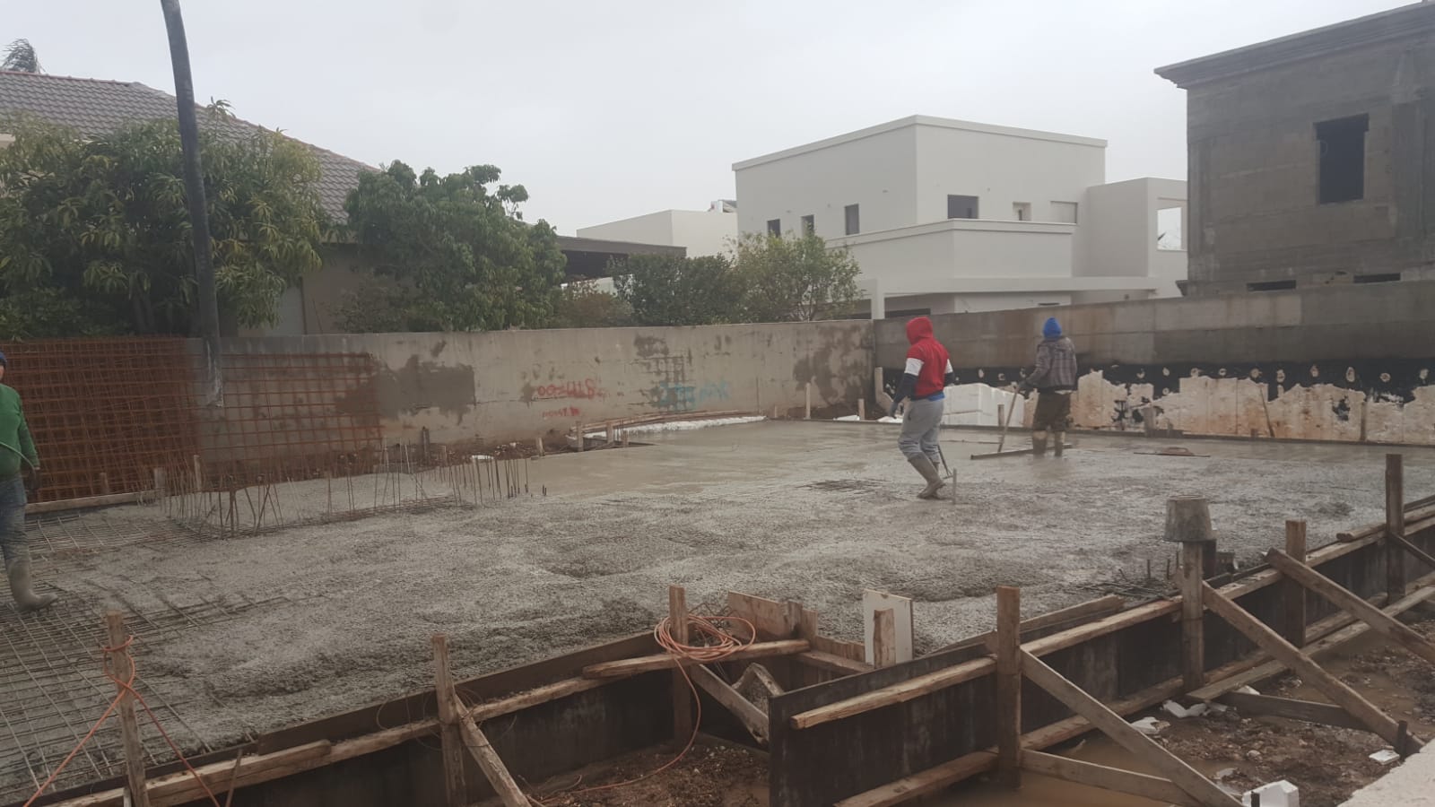 עבודות בטון קונבנציונליות