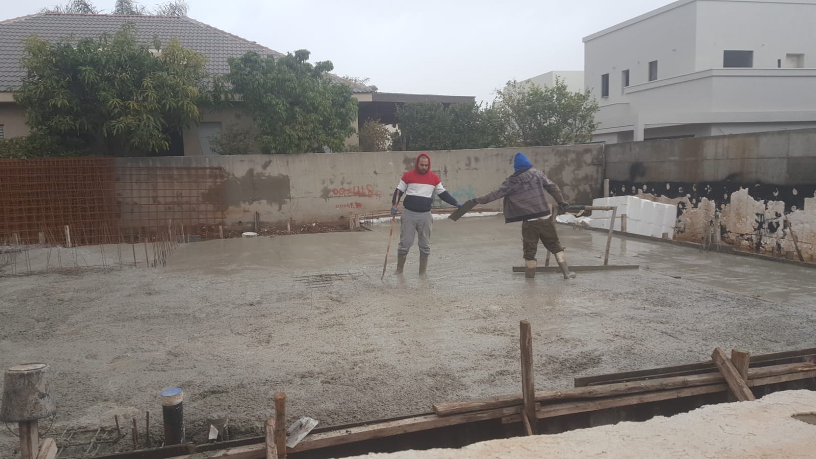 עבודות בטון קונבנציונליות