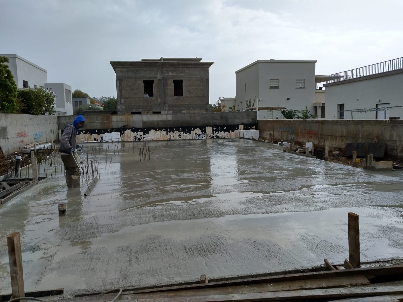 עבודות בטון קונבנציונליות