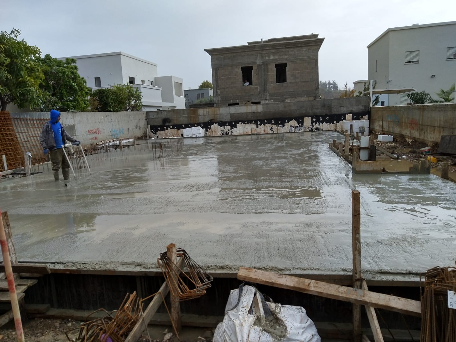 עבודות בטון קונבנציונליות