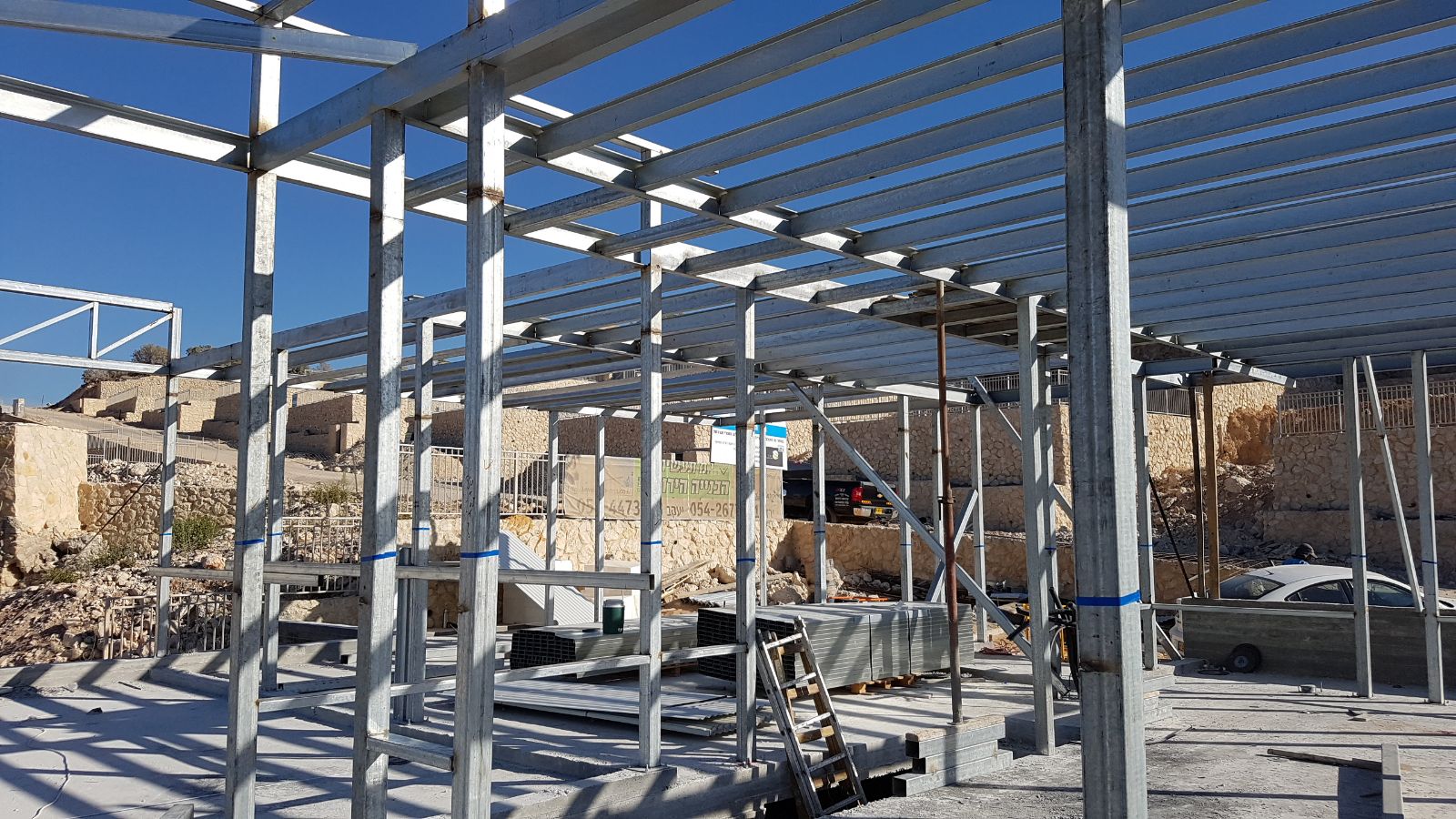 עבודות בניה ירוקה כבניה מתקדמת-שלבים