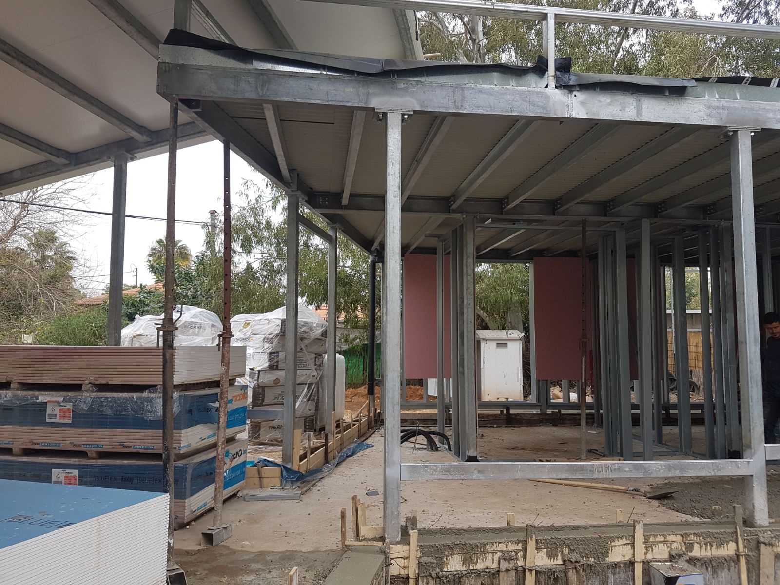 עבודות בניה ירוקה כבניה מתקדמת-שלבים