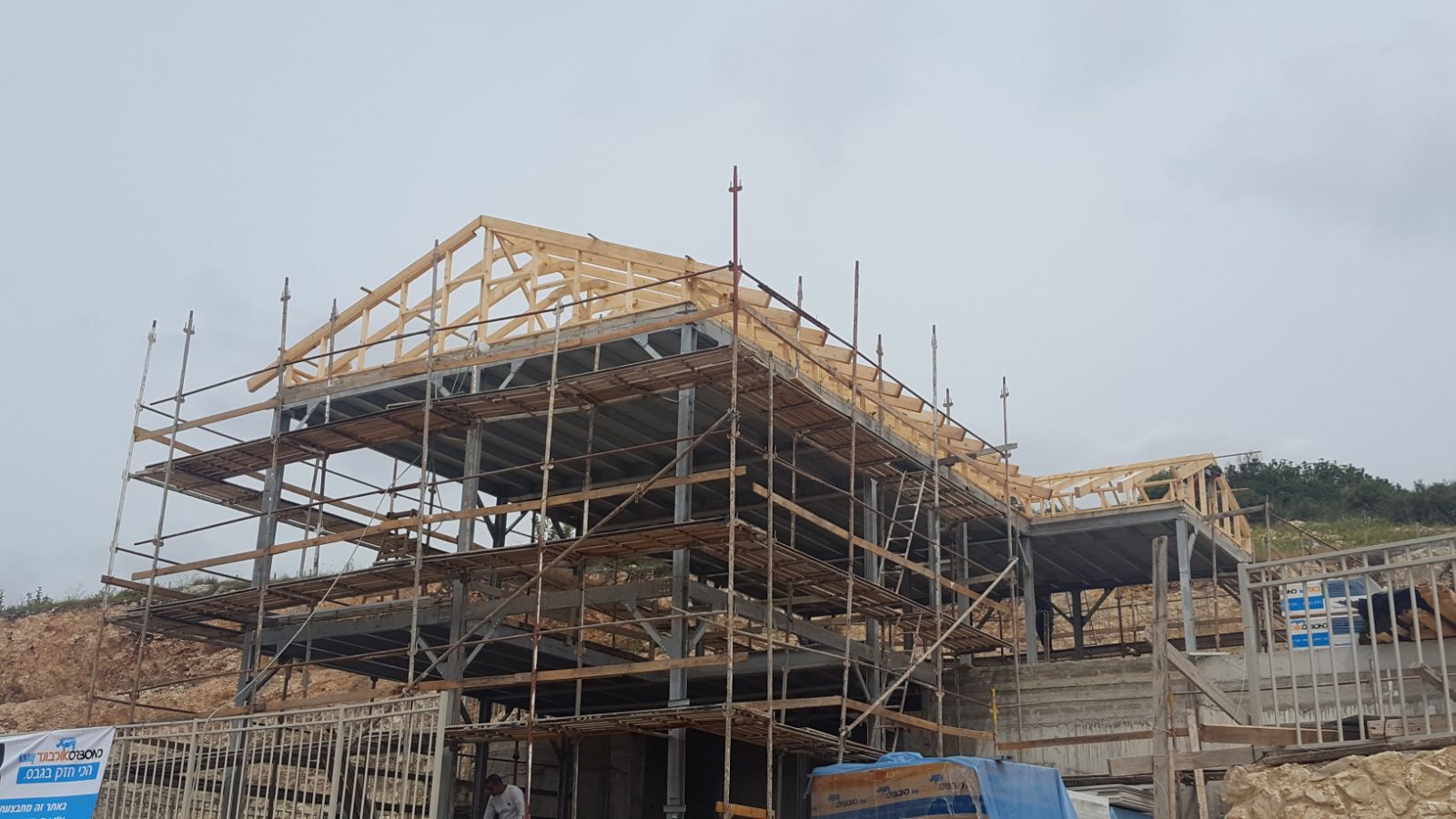 עבודות בניה ירוקה כבניה מתקדמת-שלבים