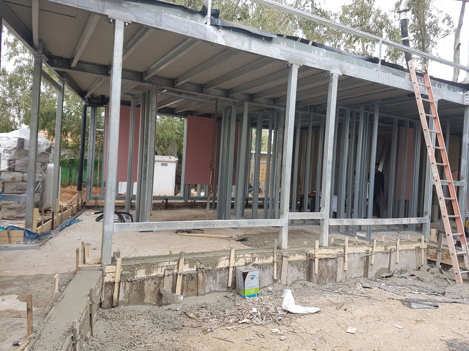 עבודות בניה ירוקה כבניה מתקדמת-שלבים