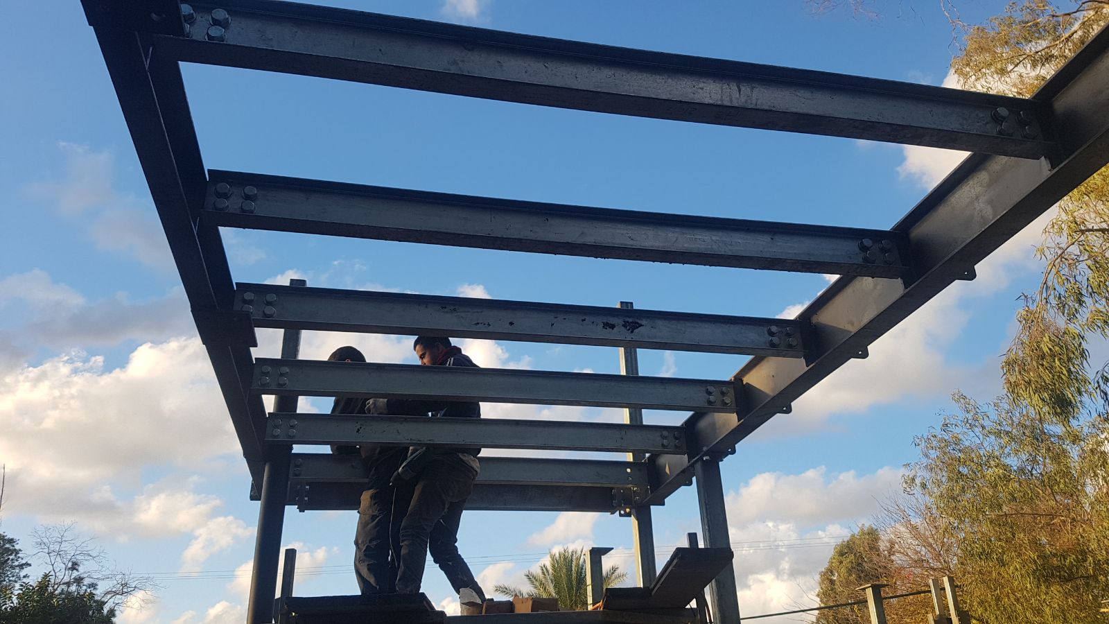 עבודות בניה ירוקה כבניה מתקדמת-שלבים