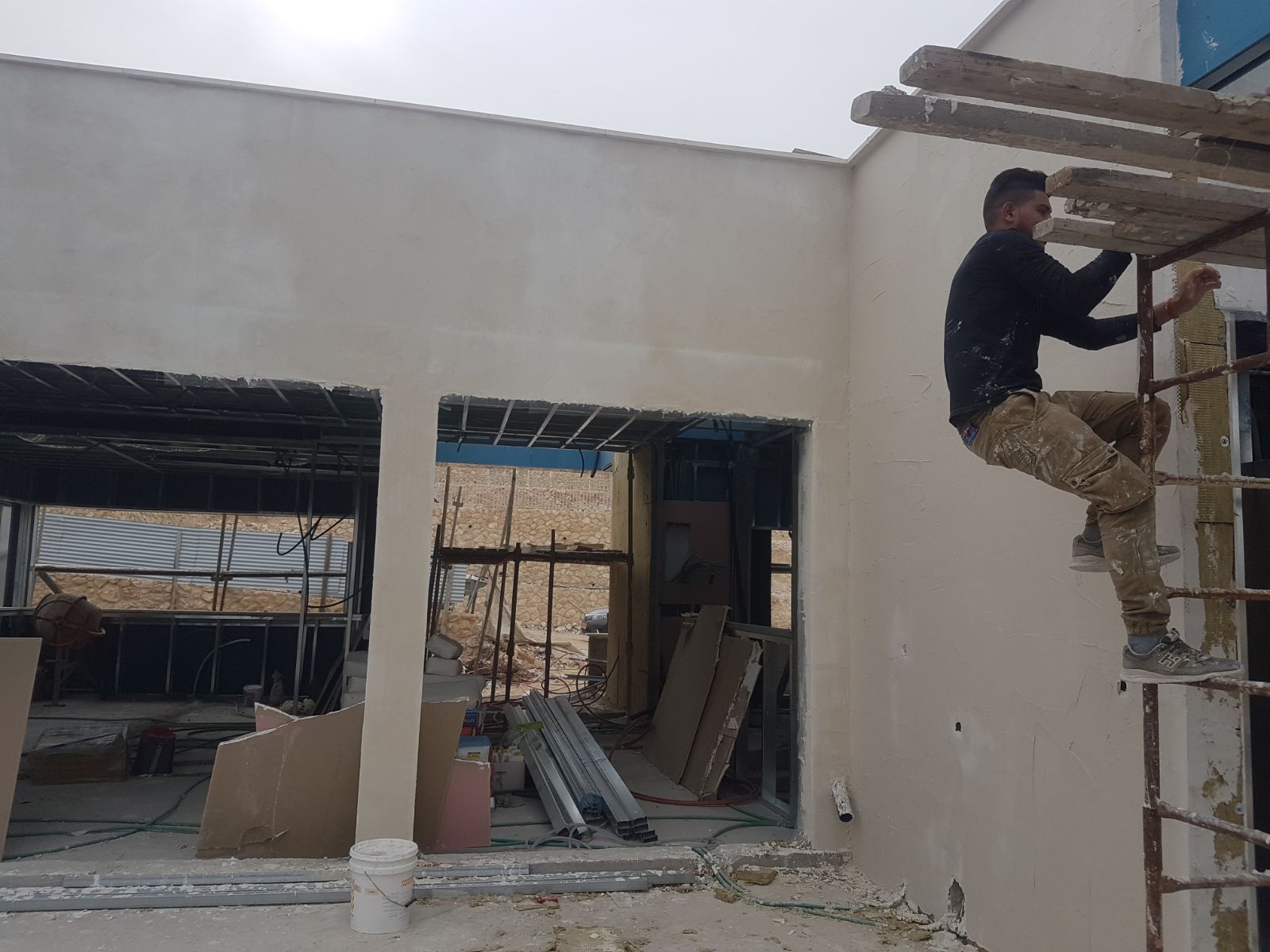 עבודות בניה ירוקה כבניה מתקדמת-שלבים